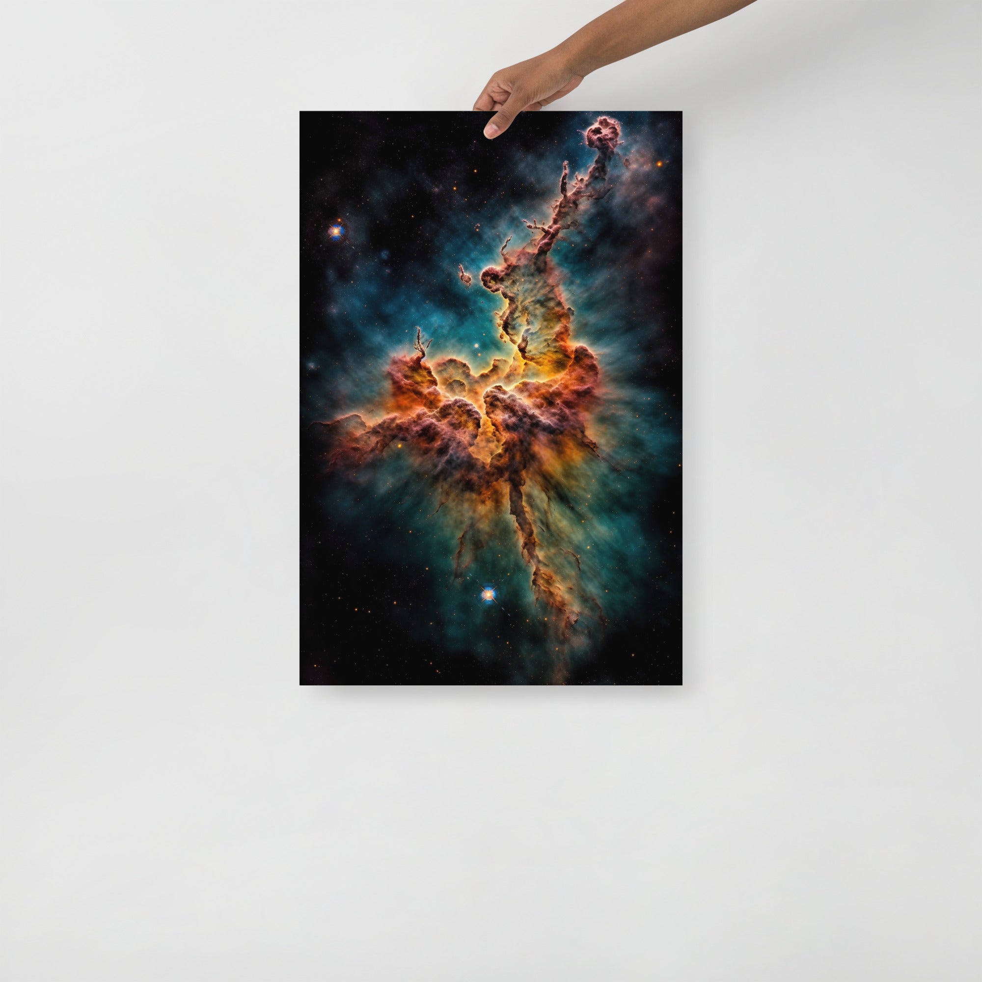 Carina Nebula Celestial Space Art Poster by Visual Verse - Image 2