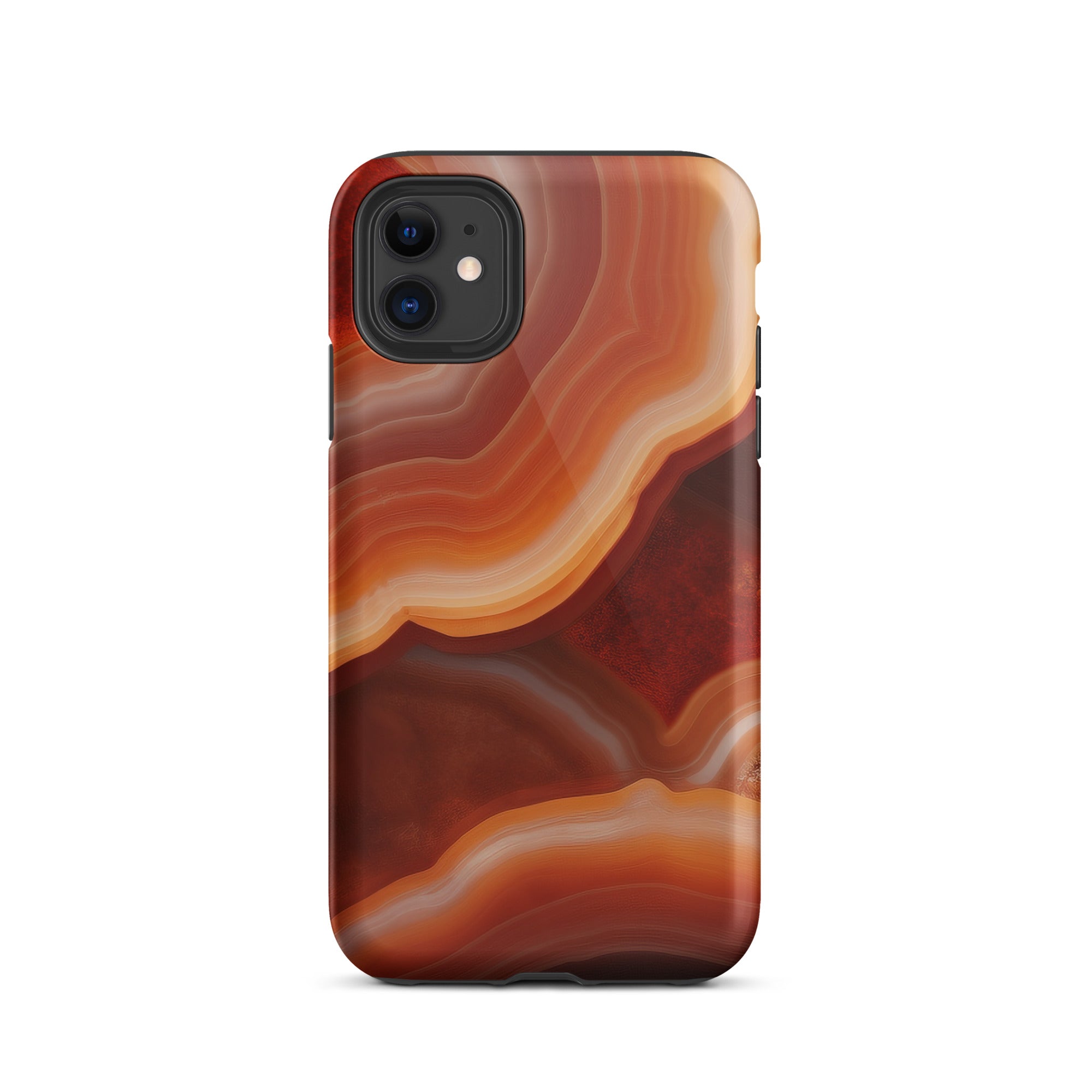 Carnelian Rock iPhone Case by Visual Verse - Image 1