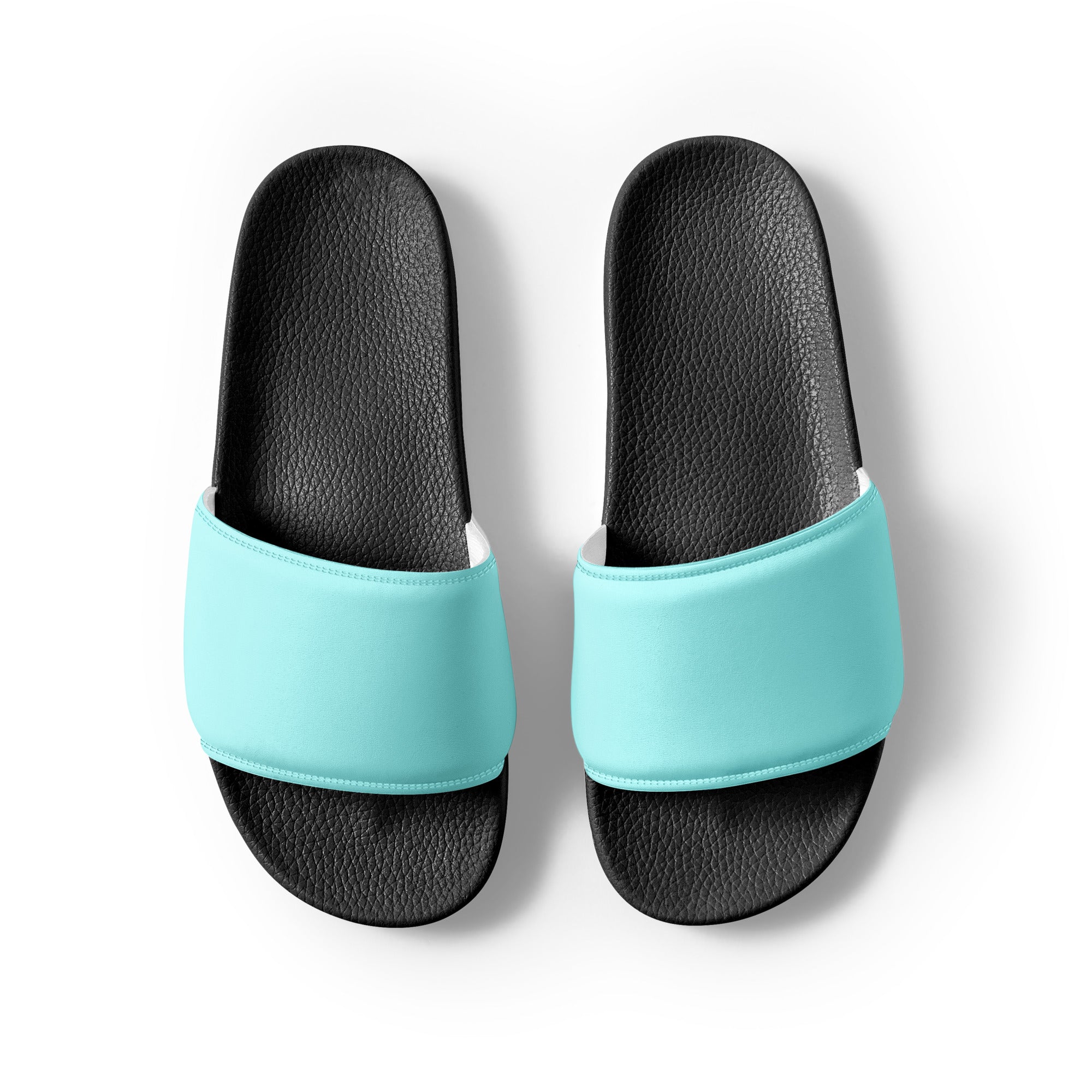 Celeste Color Men's Slides by Visual Verse - Image 2