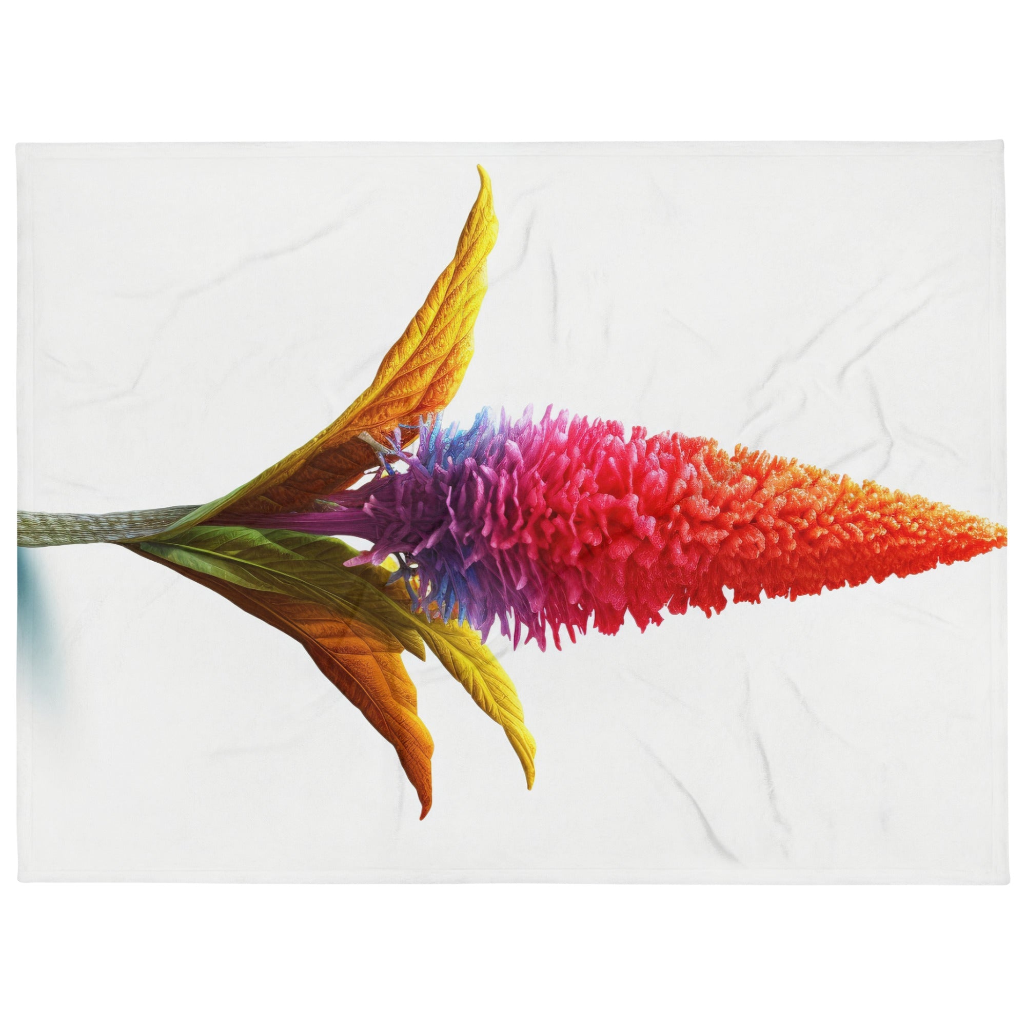 Celosia Flower Blanket by Visual Verse - Image 1