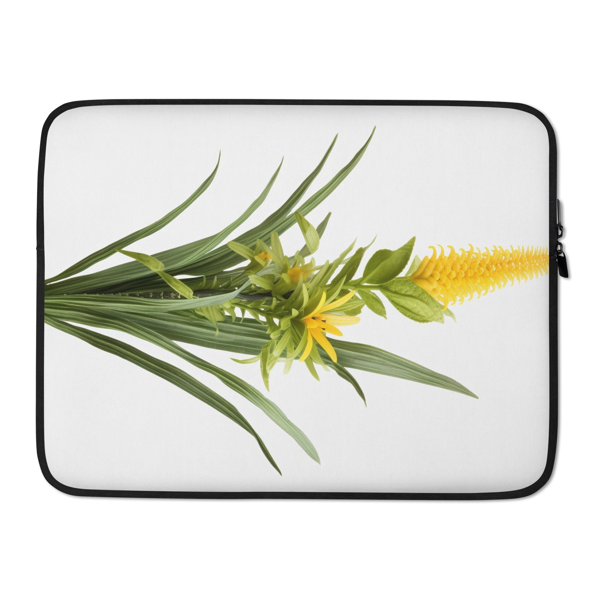 Century Plant Flower Laptop Sleeve by Visual Verse - Image 1