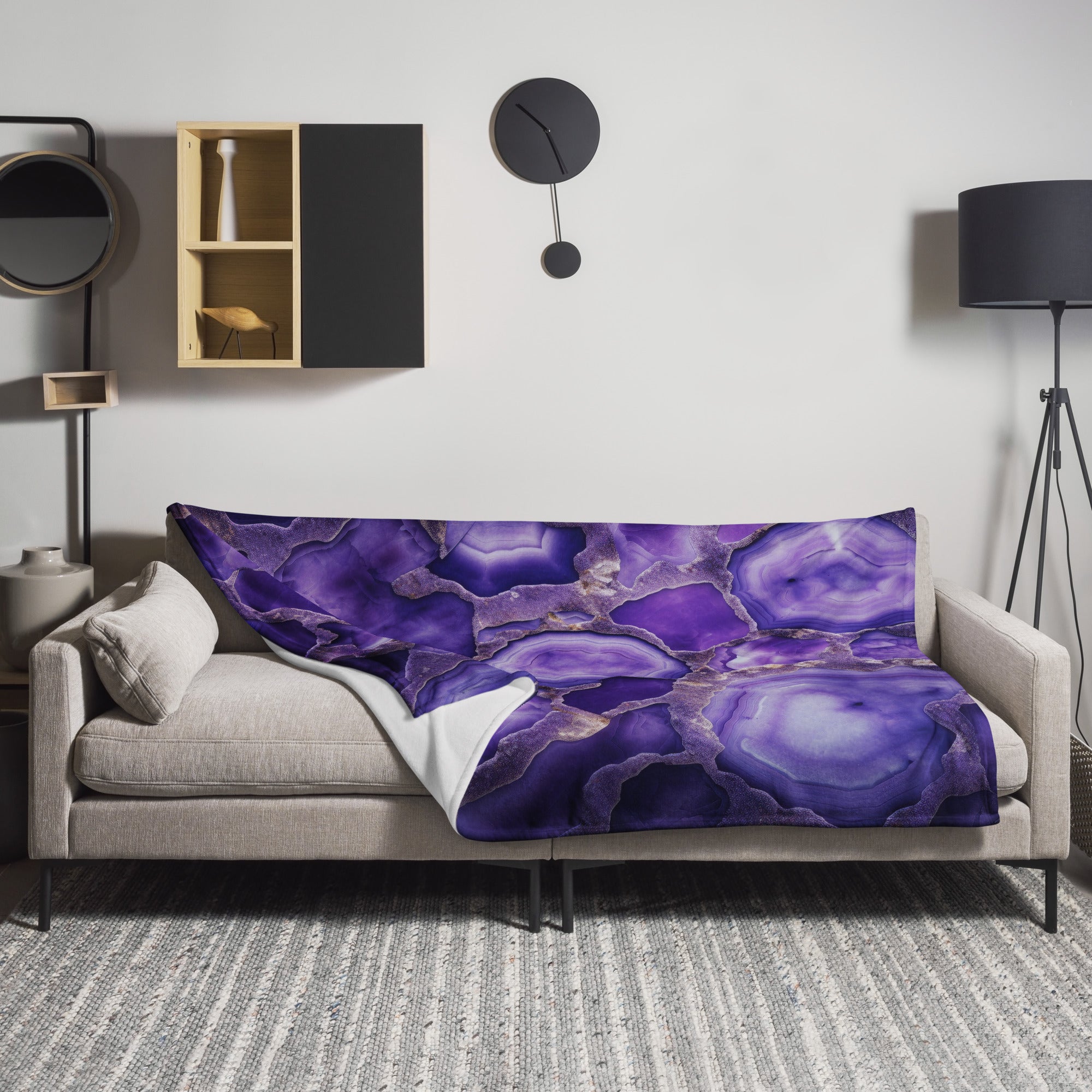 Charoite Blanket by Visual Verse - Image 1