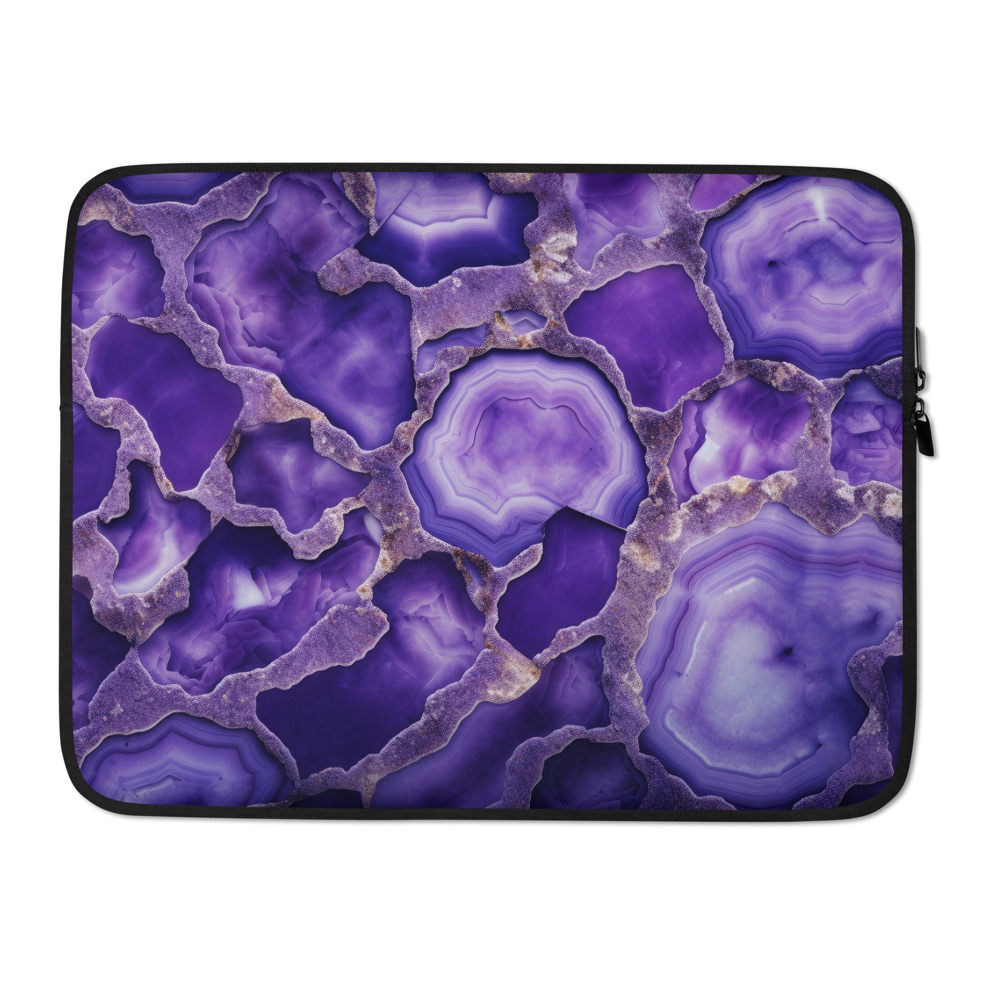 Charoite Laptop Sleeve by Visual Verse - Image 1