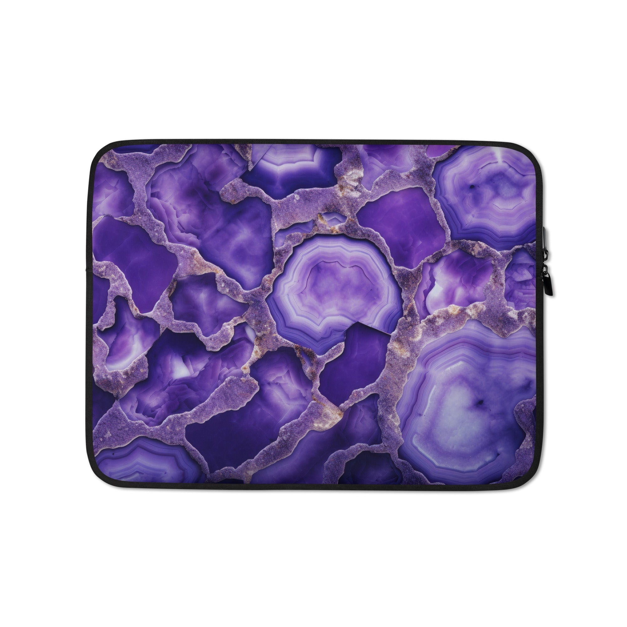 Charoite Laptop Sleeve by Visual Verse - Image 2