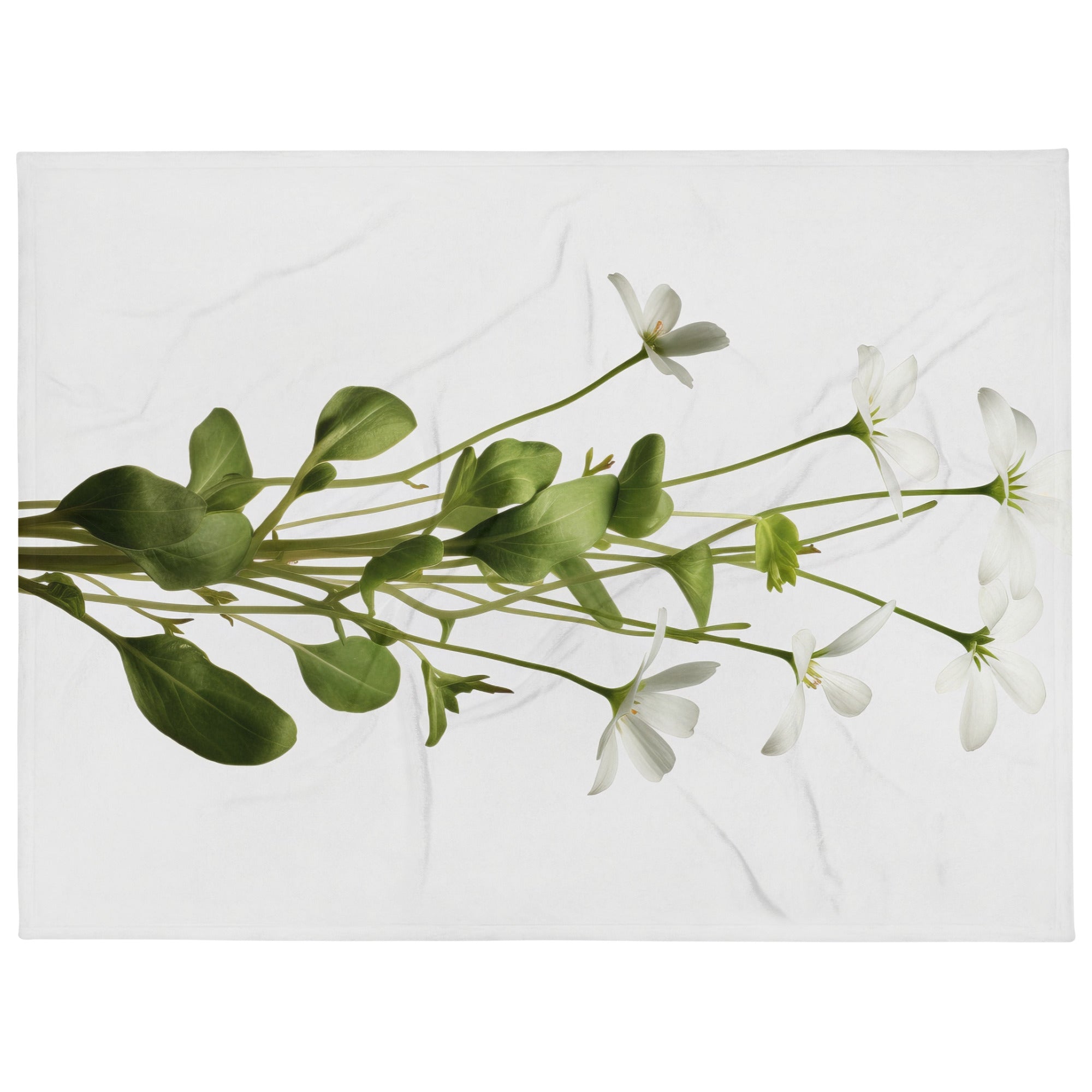 Chickweed Flower Blanket by Visual Verse - Image 1