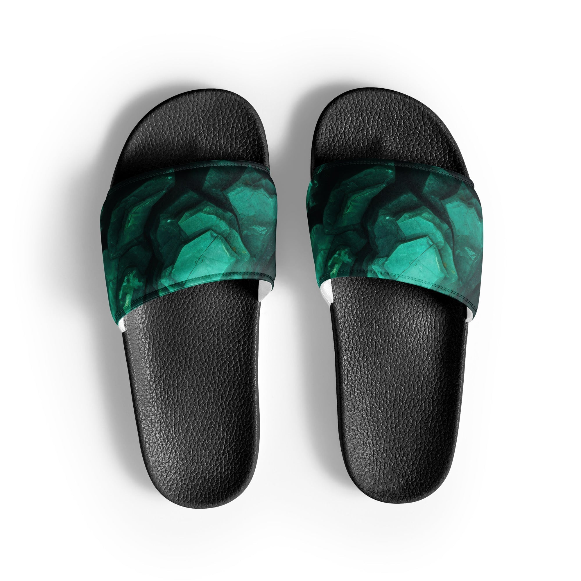 Chrysoprase Men's Slides by Visual Verse - Image 1