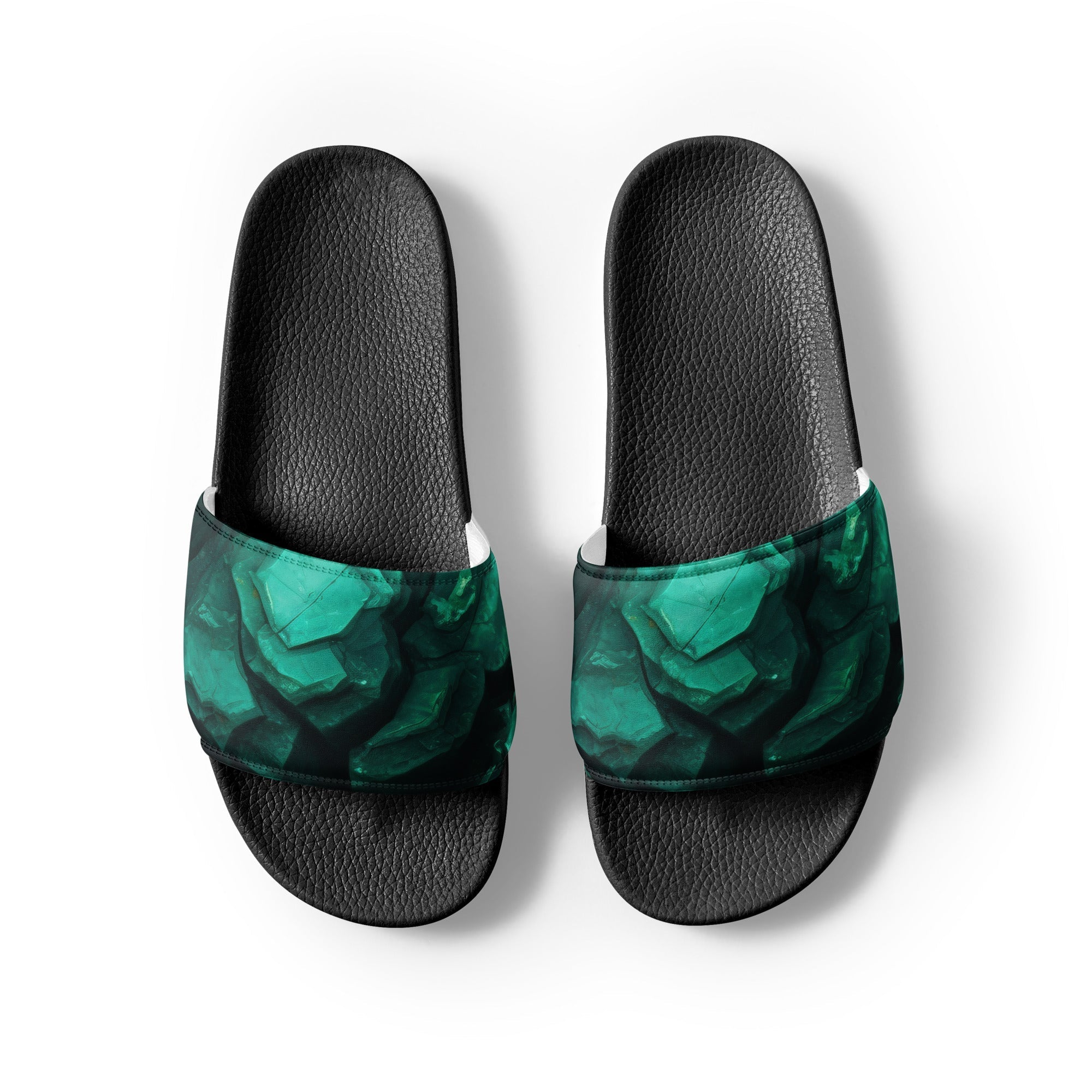 Chrysoprase Men's Slides by Visual Verse - Image 2