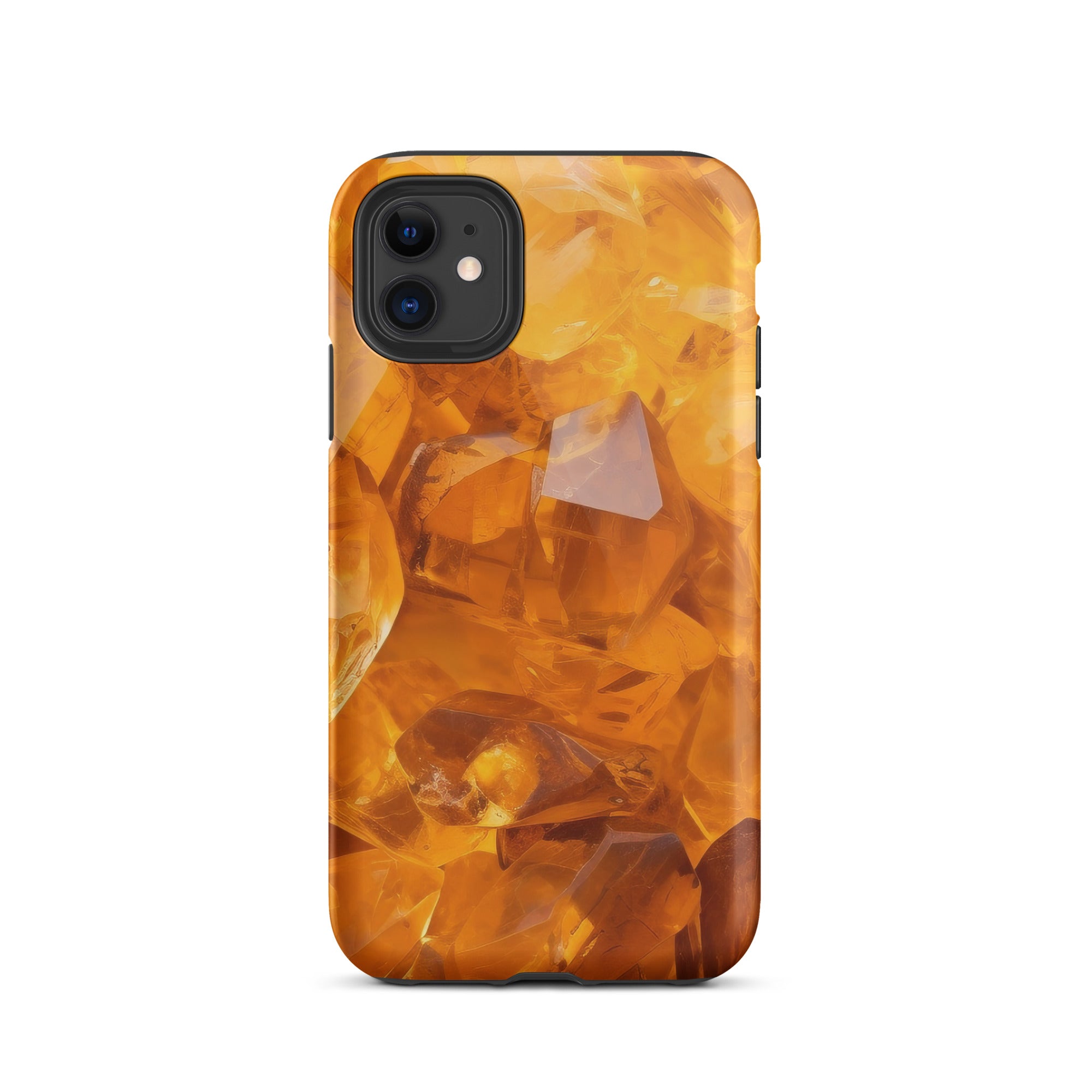 Citrine Rock iPhone Case by Visual Verse - Image 1