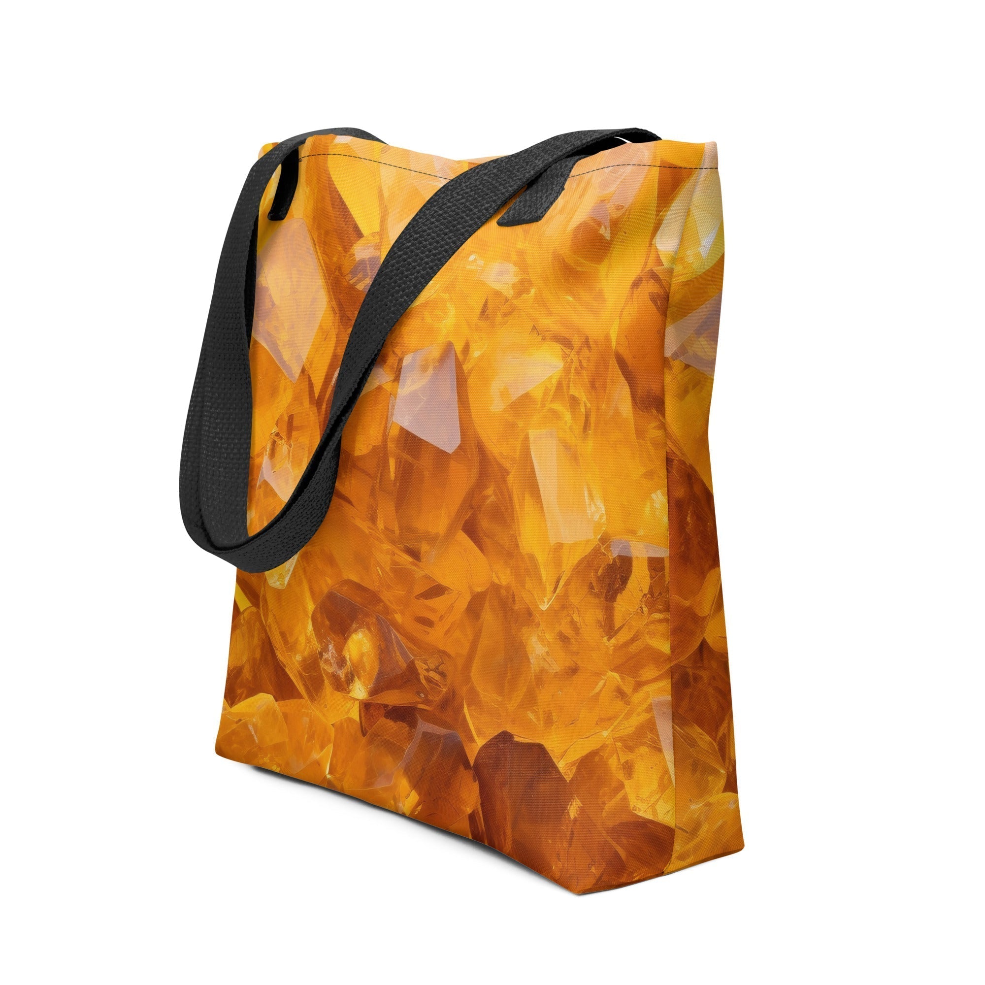 Citrine Rock Tote Bag by Visual Verse - Image 1