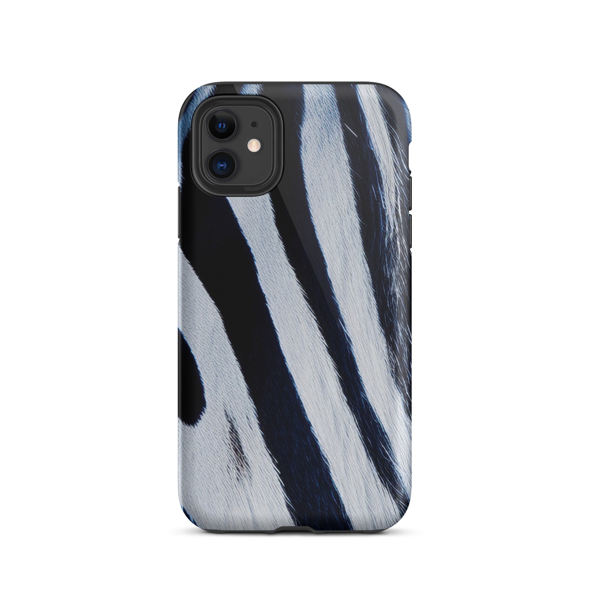 Classic Zebra Stripe iPhone Case by Visual Verse - Image 1