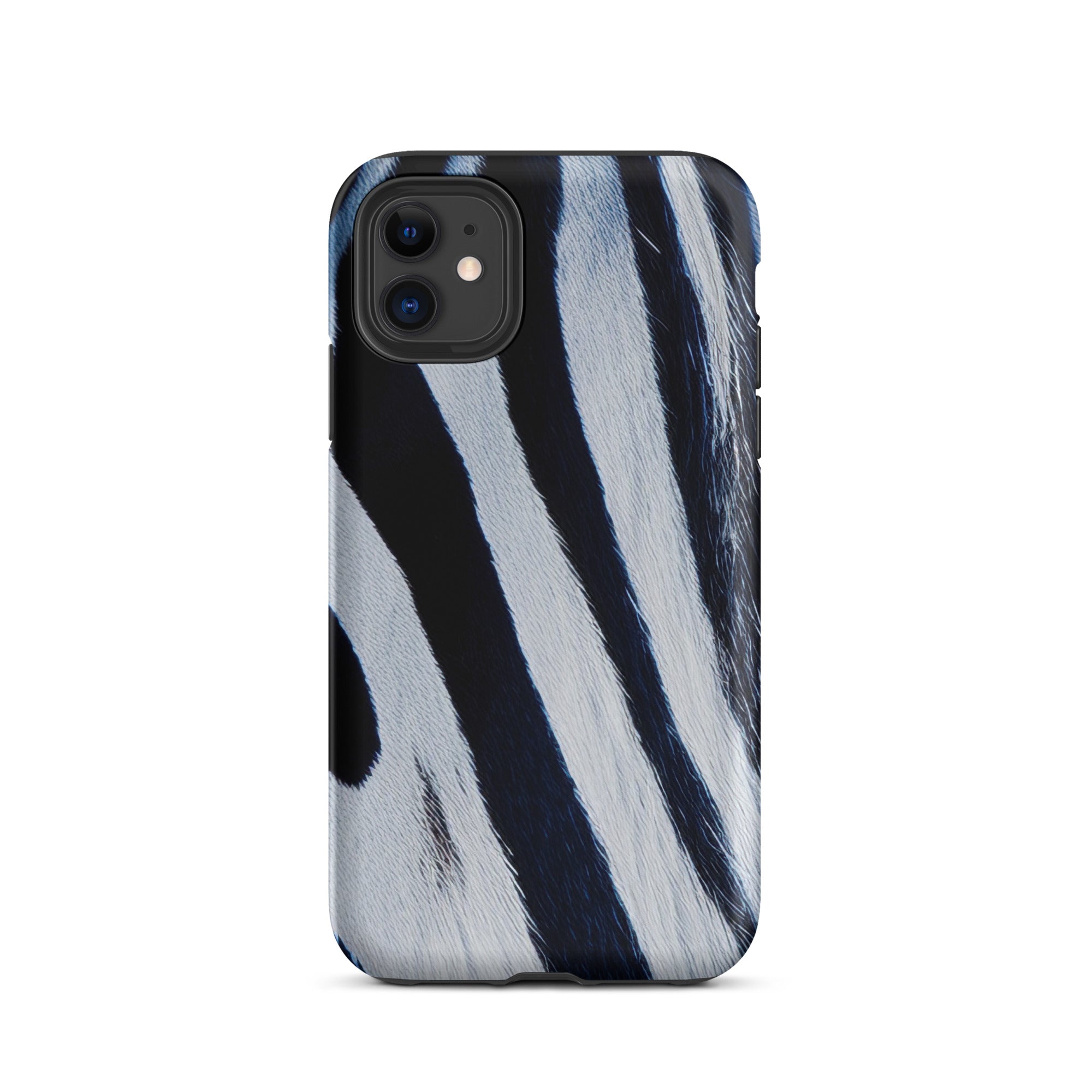 Classic Zebra Stripe iPhone Case by Visual Verse - Image 2