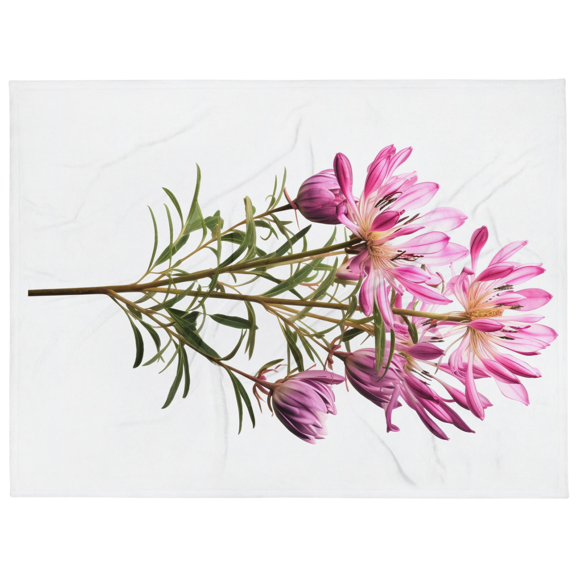 Cleome Flower Blanket by Visual Verse - Image 1