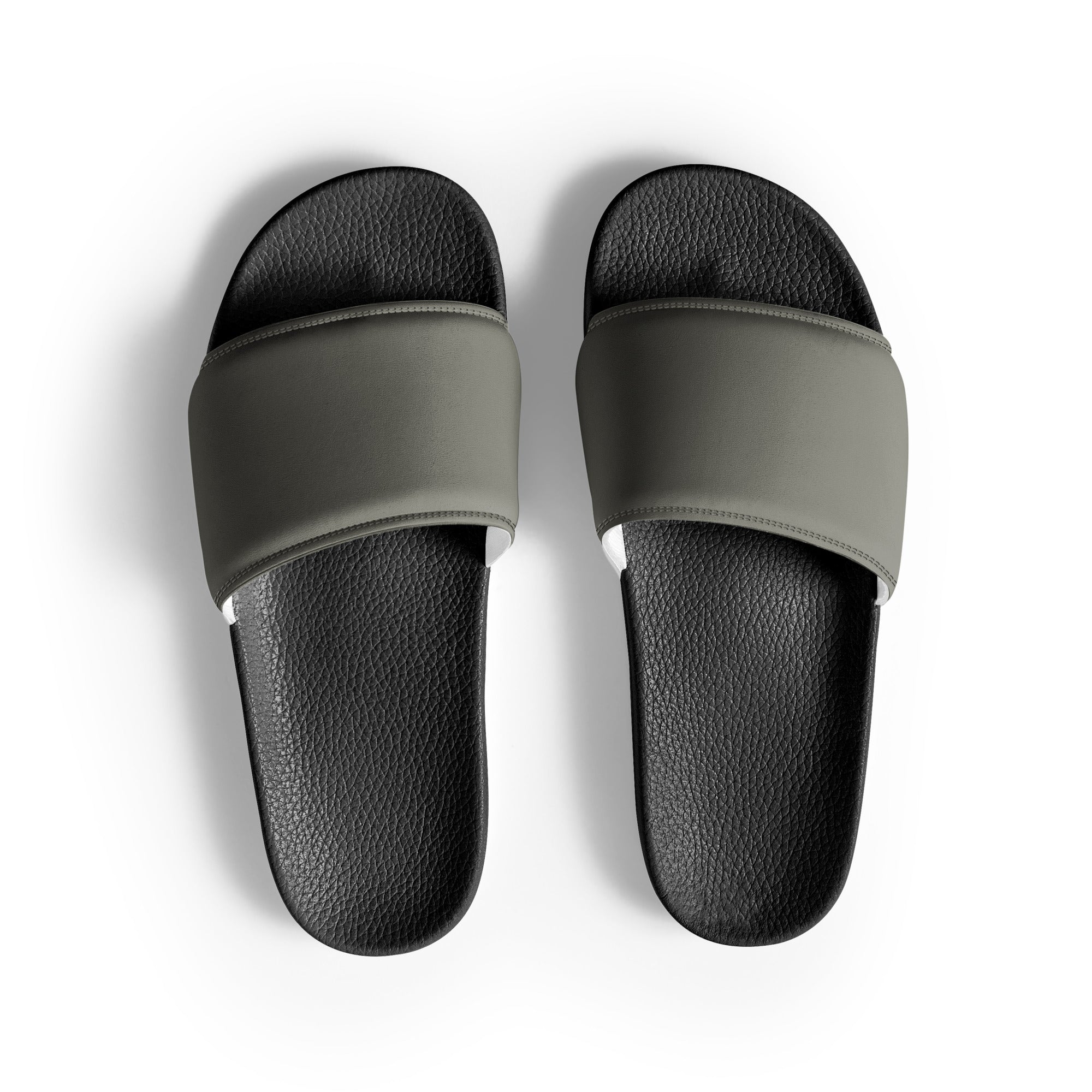 Cobblestone Color Men's Slides by Visual Verse - Image 1