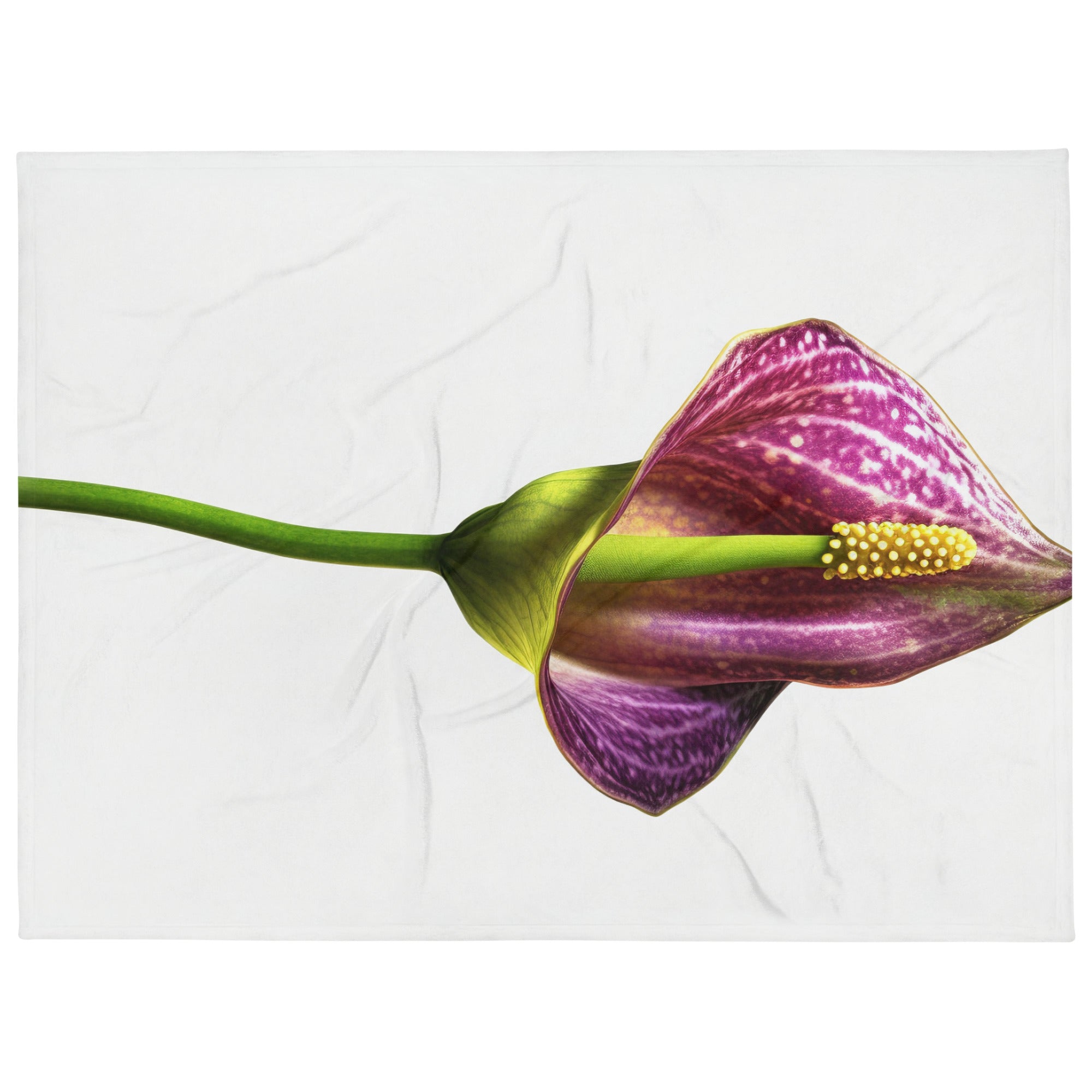 Cobra Lily Flower Blanket by Visual Verse - Image 1