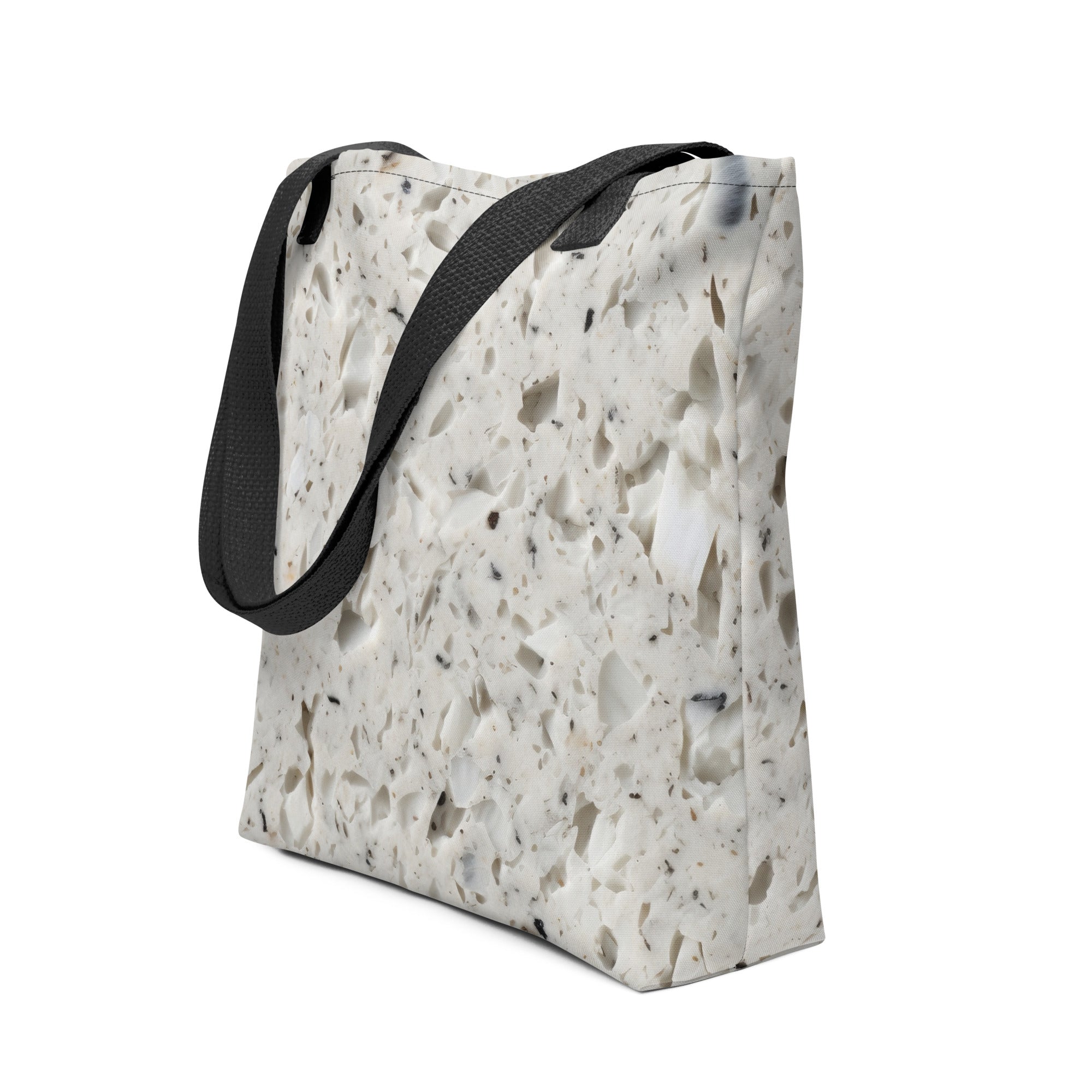 Colonial White Granite Tote Bag by Visual Verse - Image 1