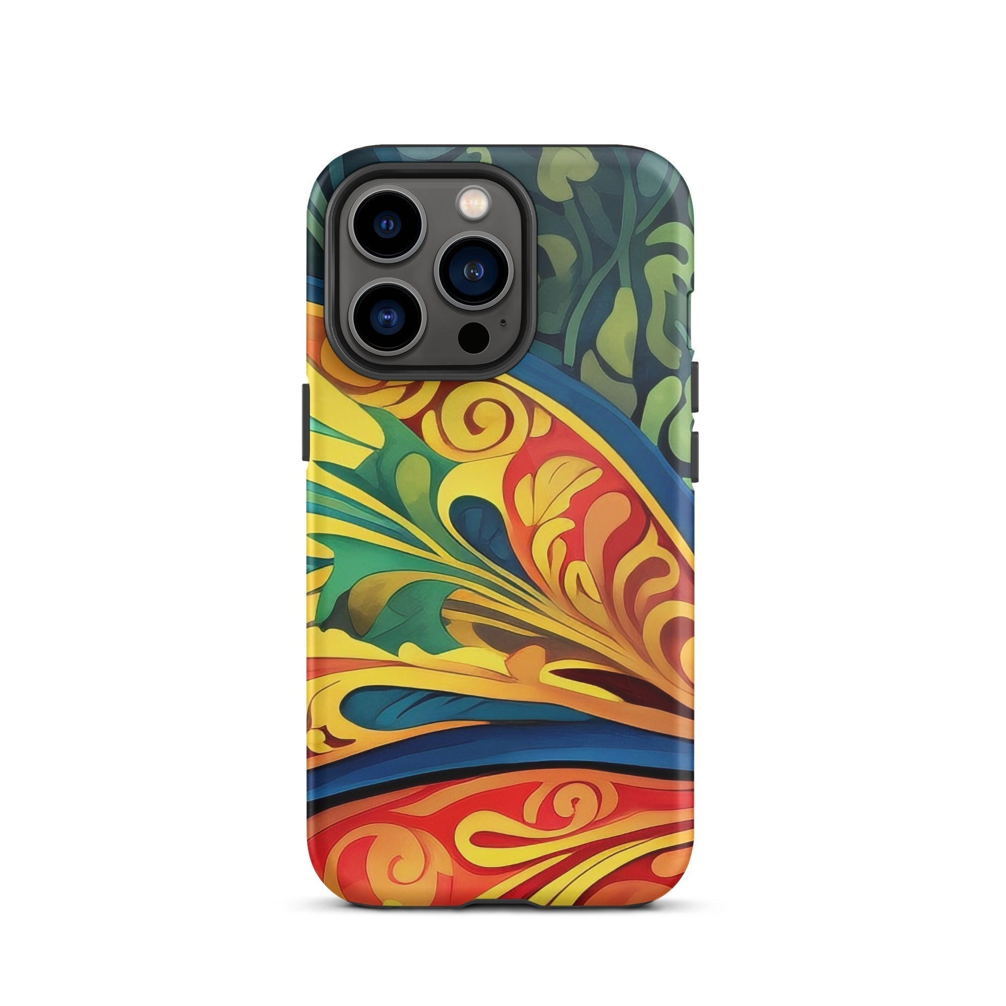 Colorful Insect Wings iPhone Case by Visual Verse - Image 19