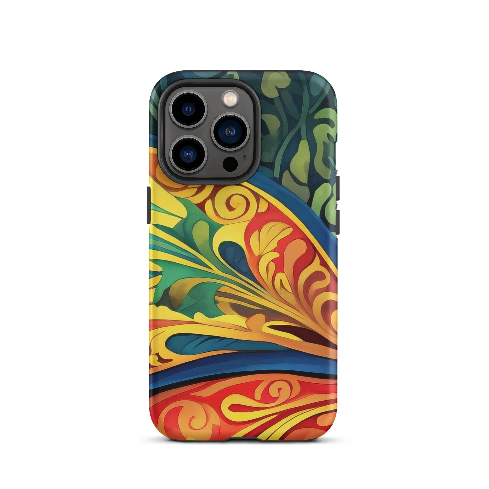 Colorful Insect Wings iPhone Case by Visual Verse - Image 20