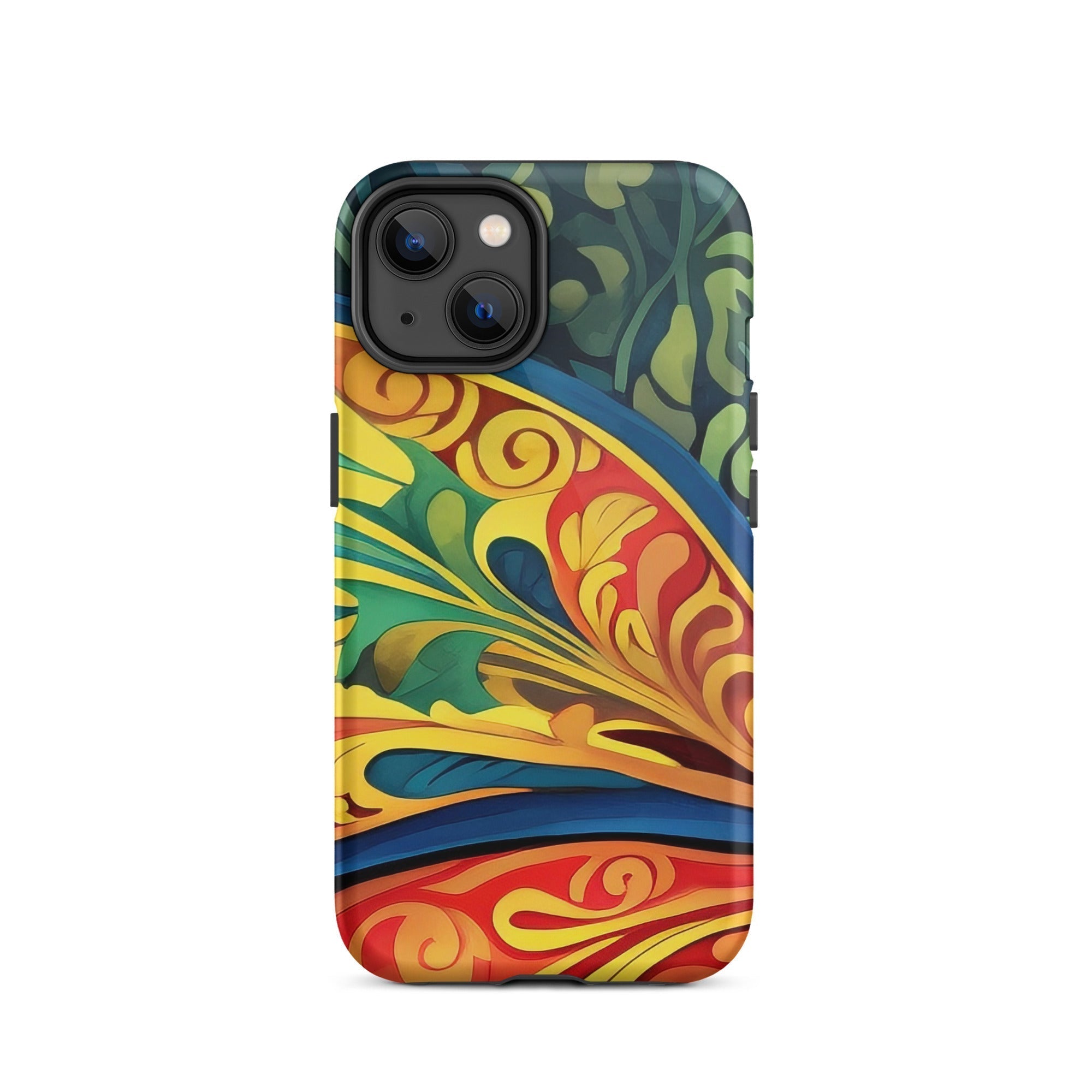 Colorful Insect Wings iPhone Case by Visual Verse - Image 23