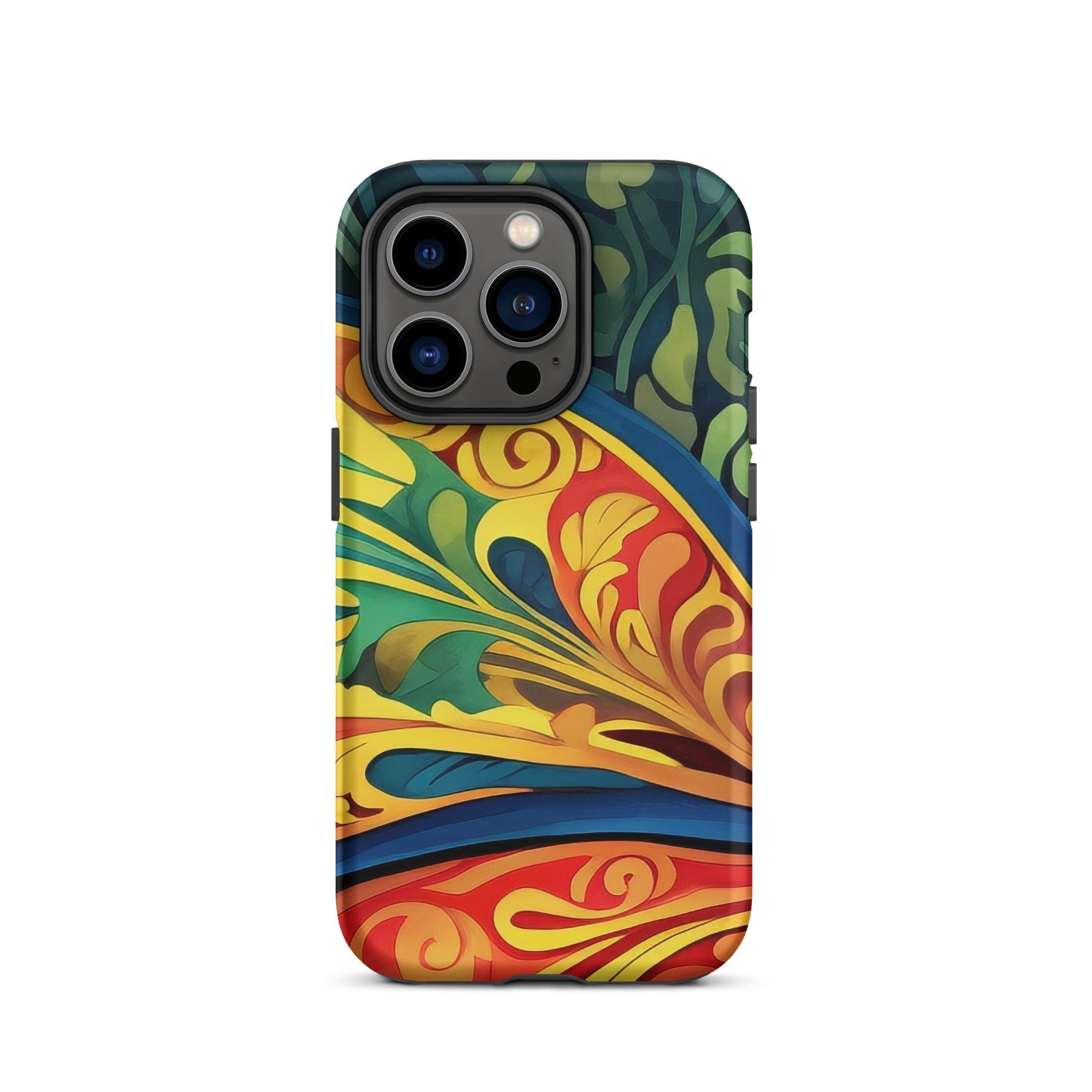 Colorful Insect Wings iPhone Case by Visual Verse - Image 28