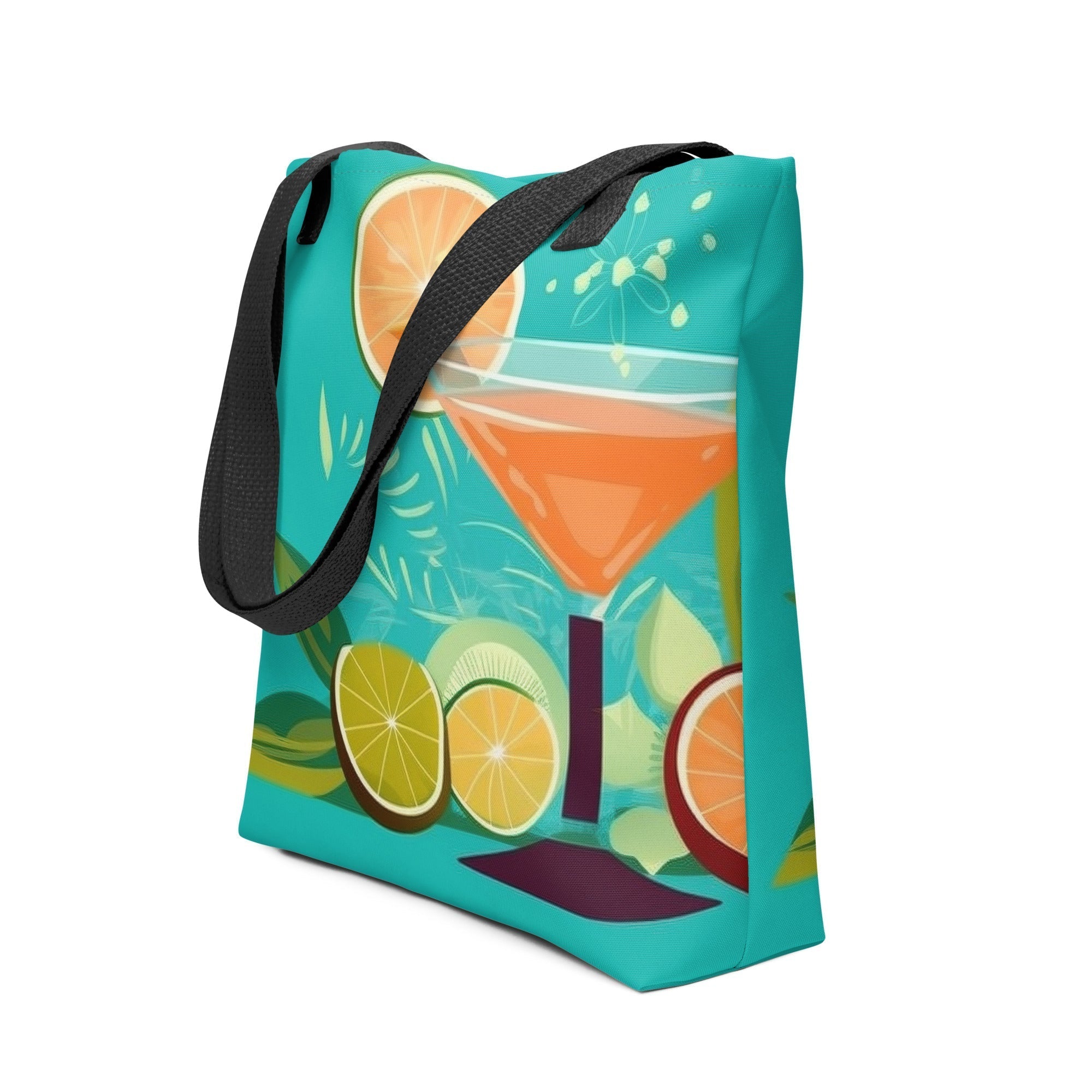 Colorful Tote Bag Forists by Visual Verse - Image 1