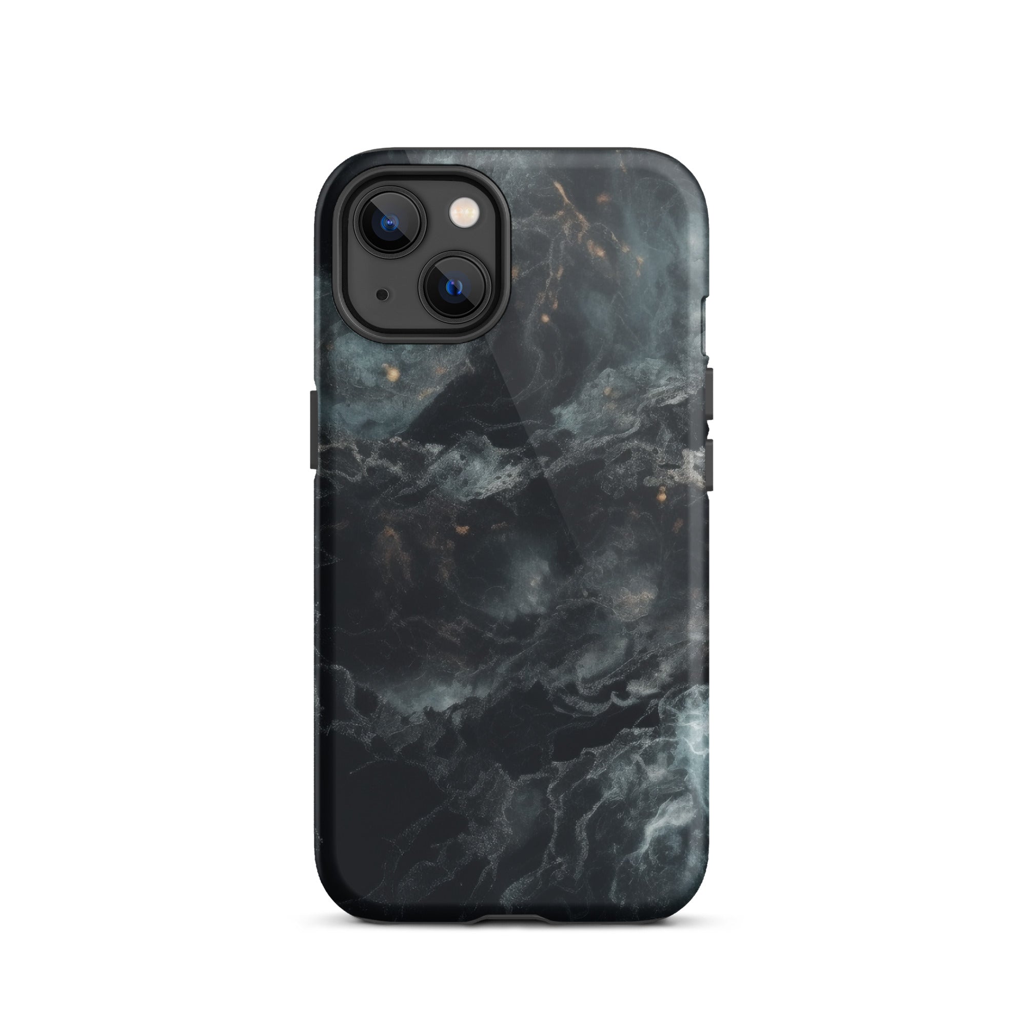 Cosmic Black Granite iPhone Case by Visual Verse - Image 17