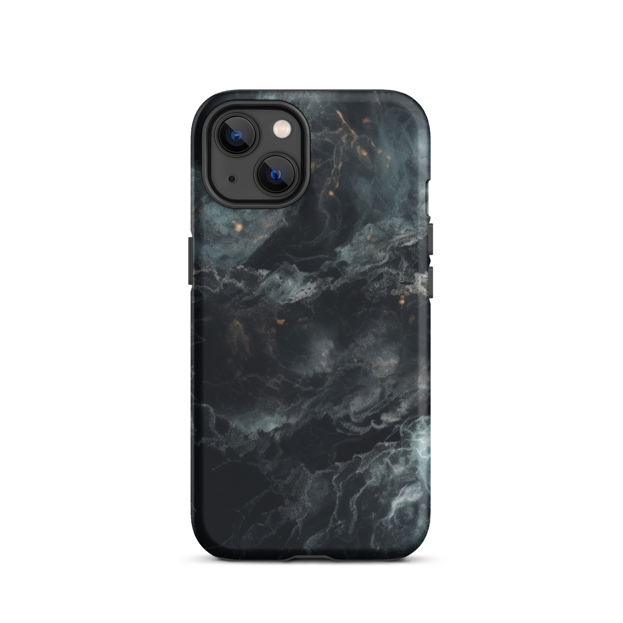 Cosmic Black Granite iPhone Case by Visual Verse - Image 18