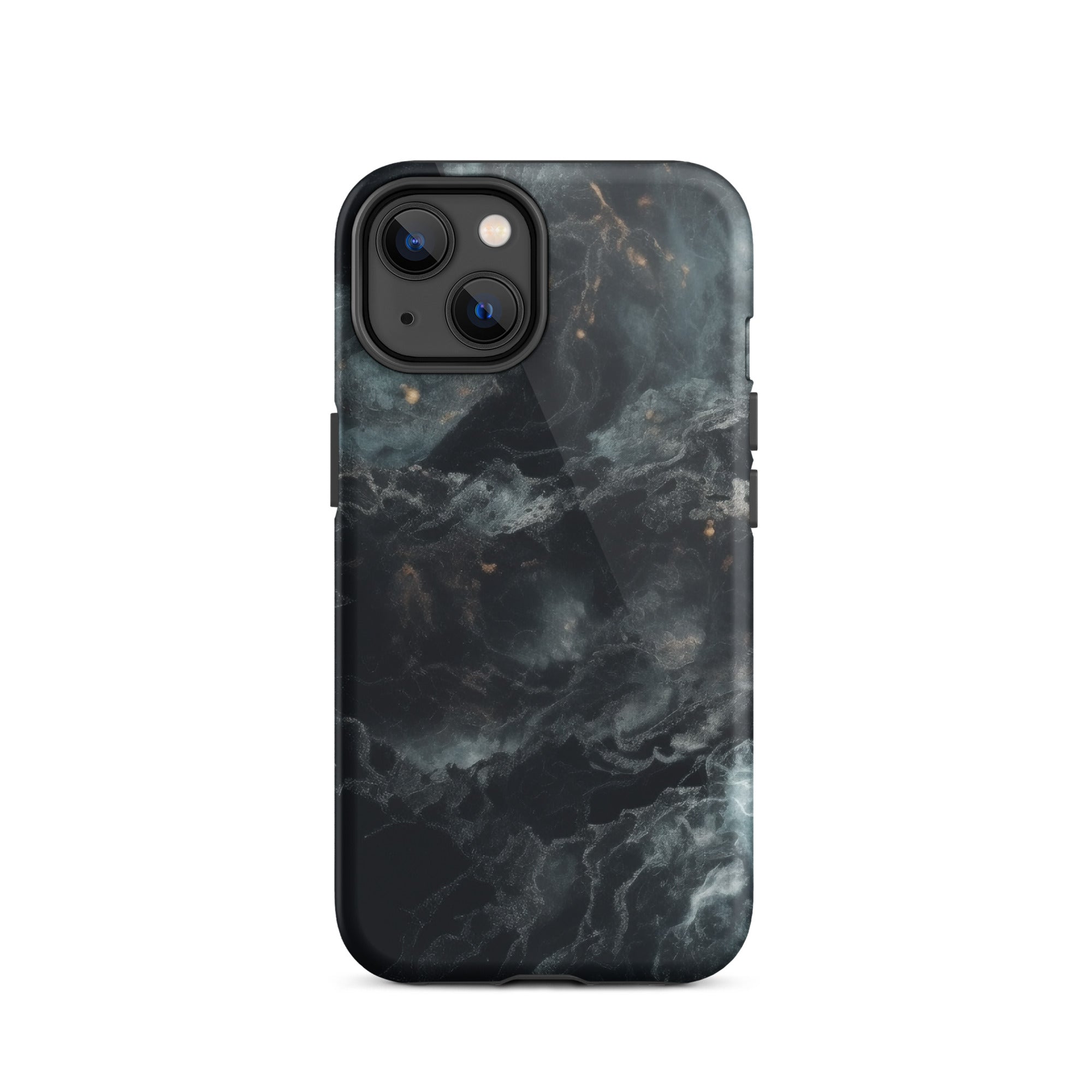 Cosmic Black Granite iPhone Case by Visual Verse - Image 23