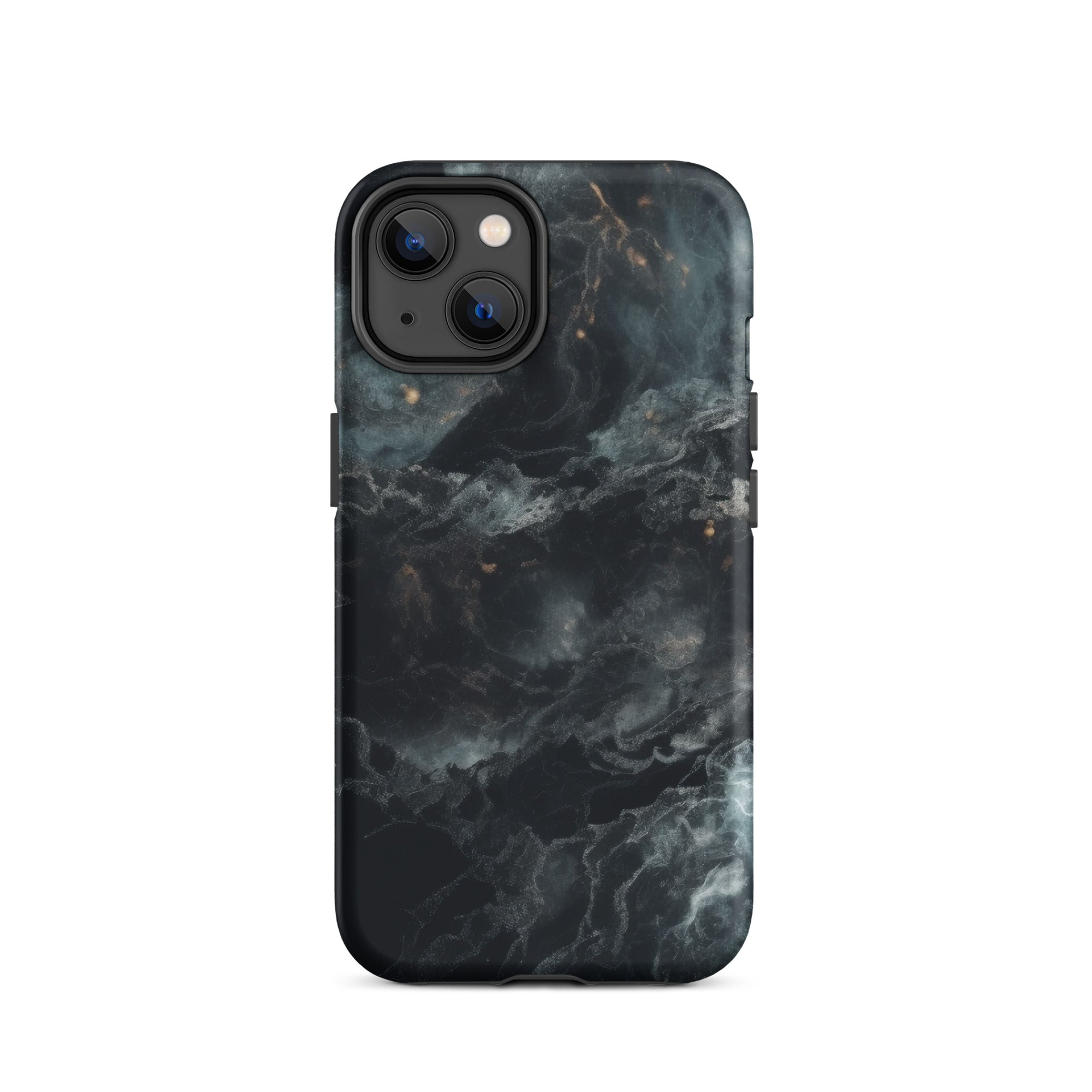 Cosmic Black Granite iPhone Case by Visual Verse - Image 24