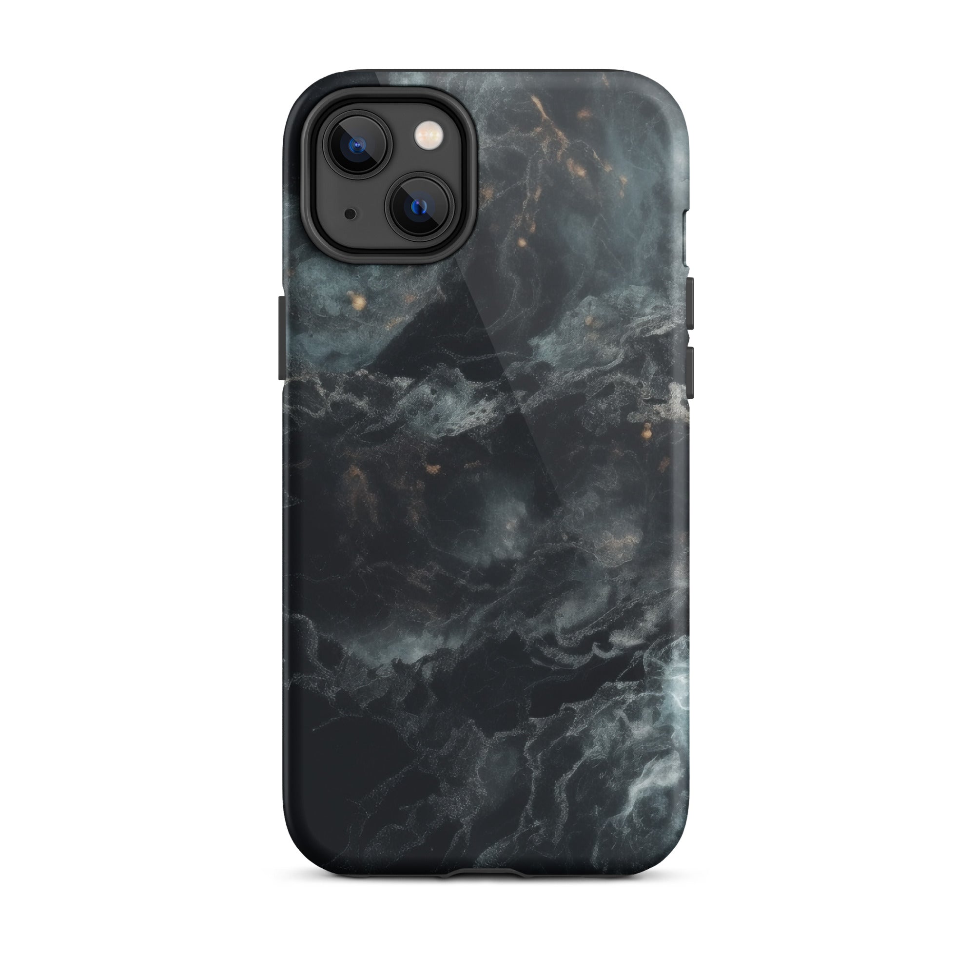 Cosmic Black Granite iPhone Case by Visual Verse - Image 25