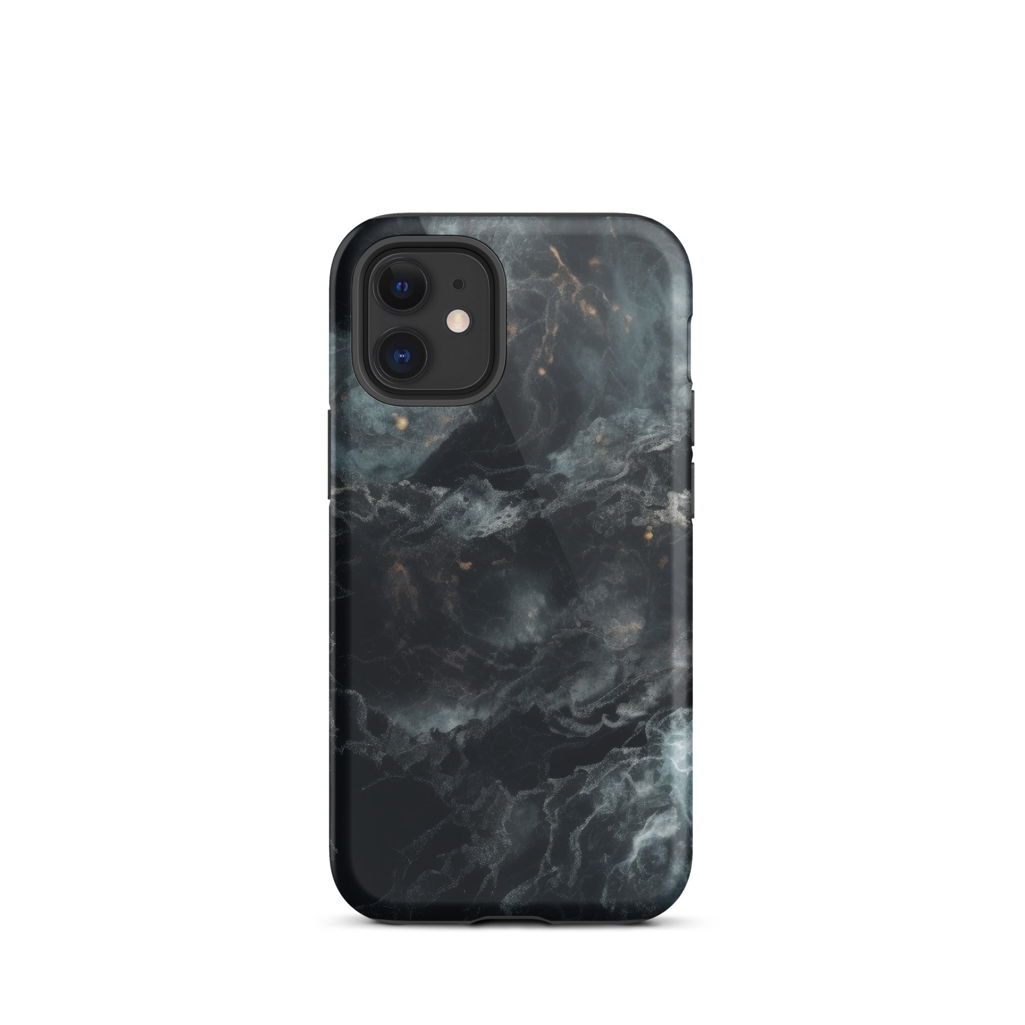 Cosmic Black Granite iPhone Case by Visual Verse - Image 7