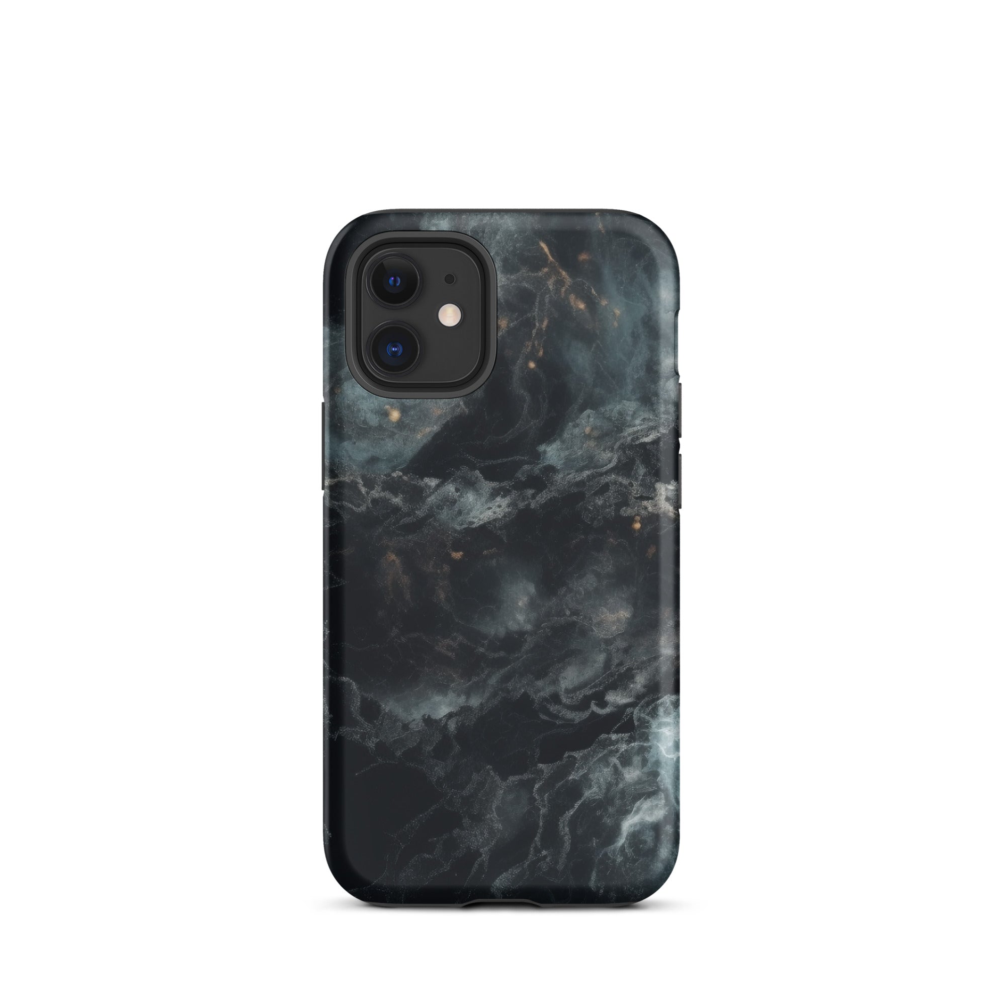 Cosmic Black Granite iPhone Case by Visual Verse - Image 8