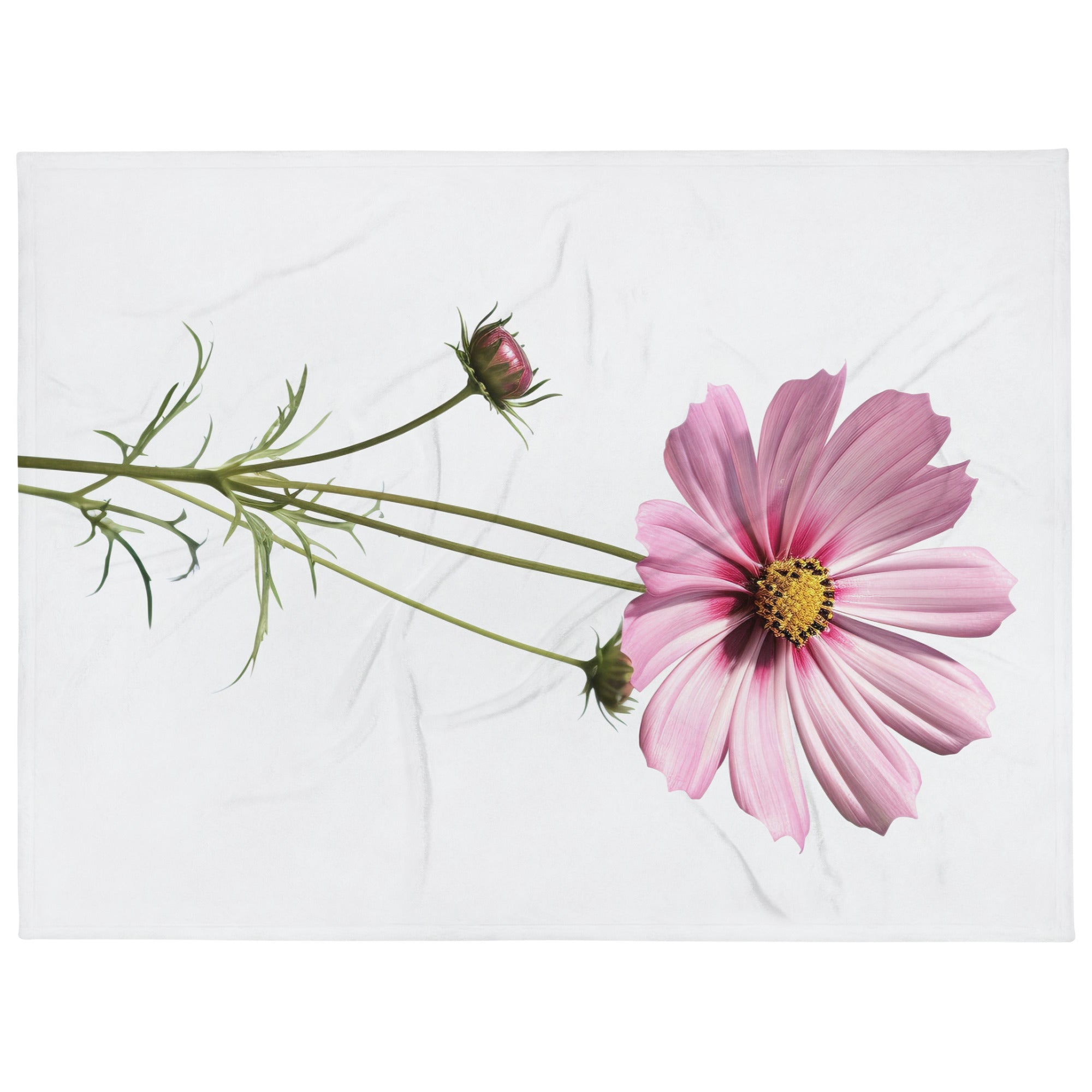 Cosmos Flower Blanket by Visual Verse - Image 1