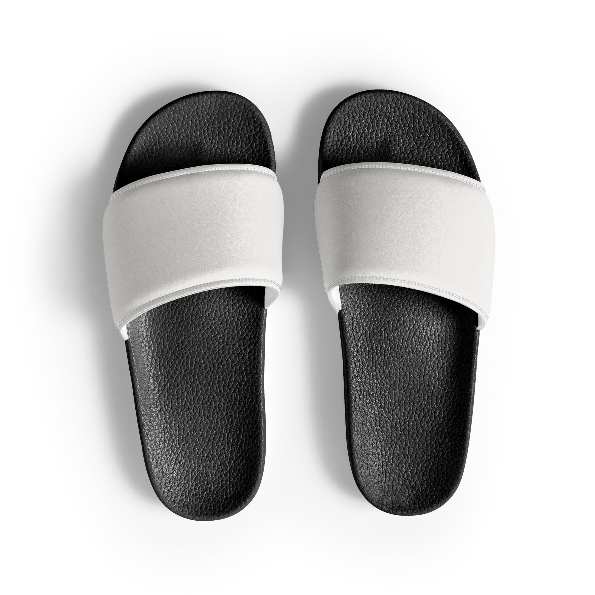 Cough Mixture Color Men's Slides by Visual Verse - Image 1