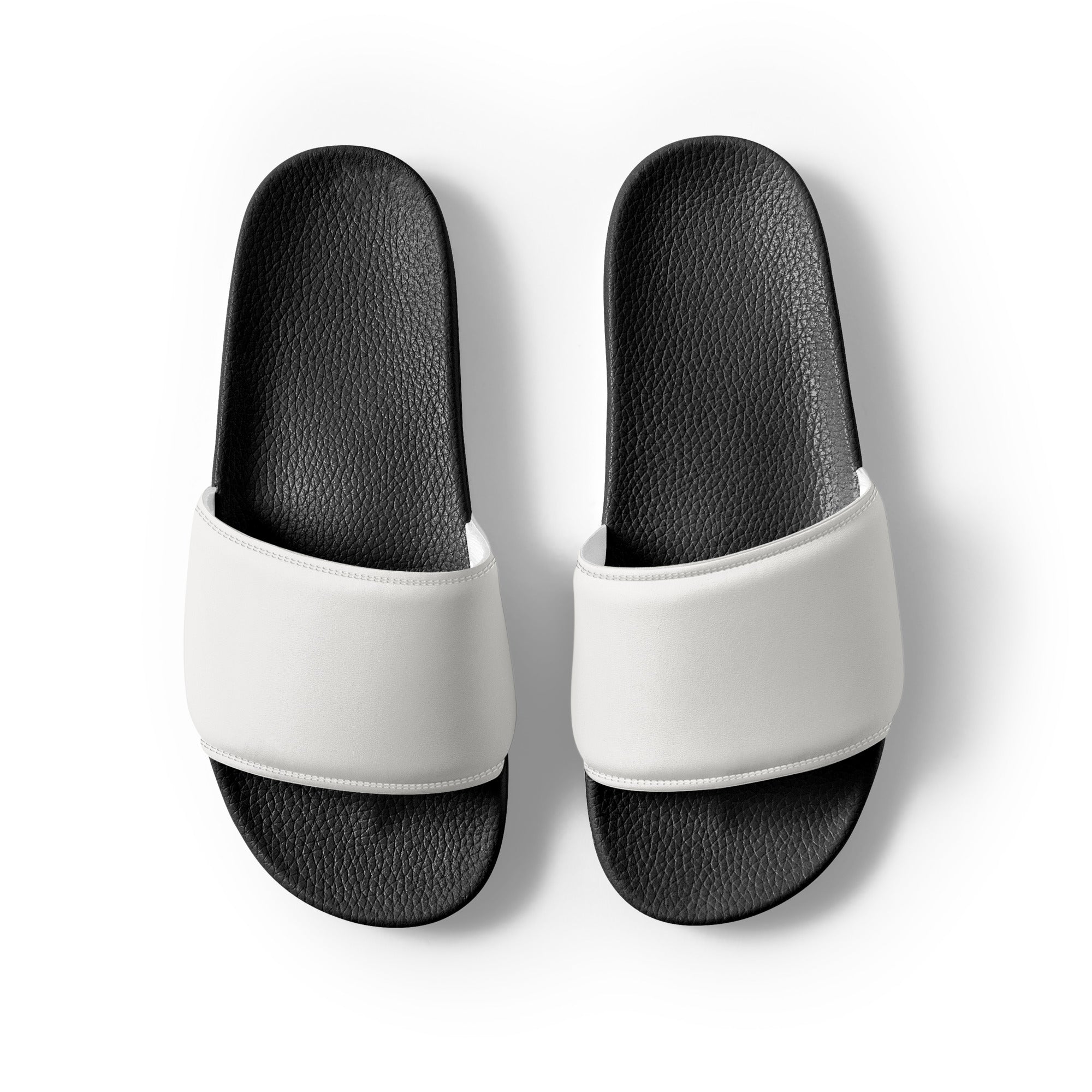 Cough Mixture Color Men's Slides by Visual Verse - Image 2