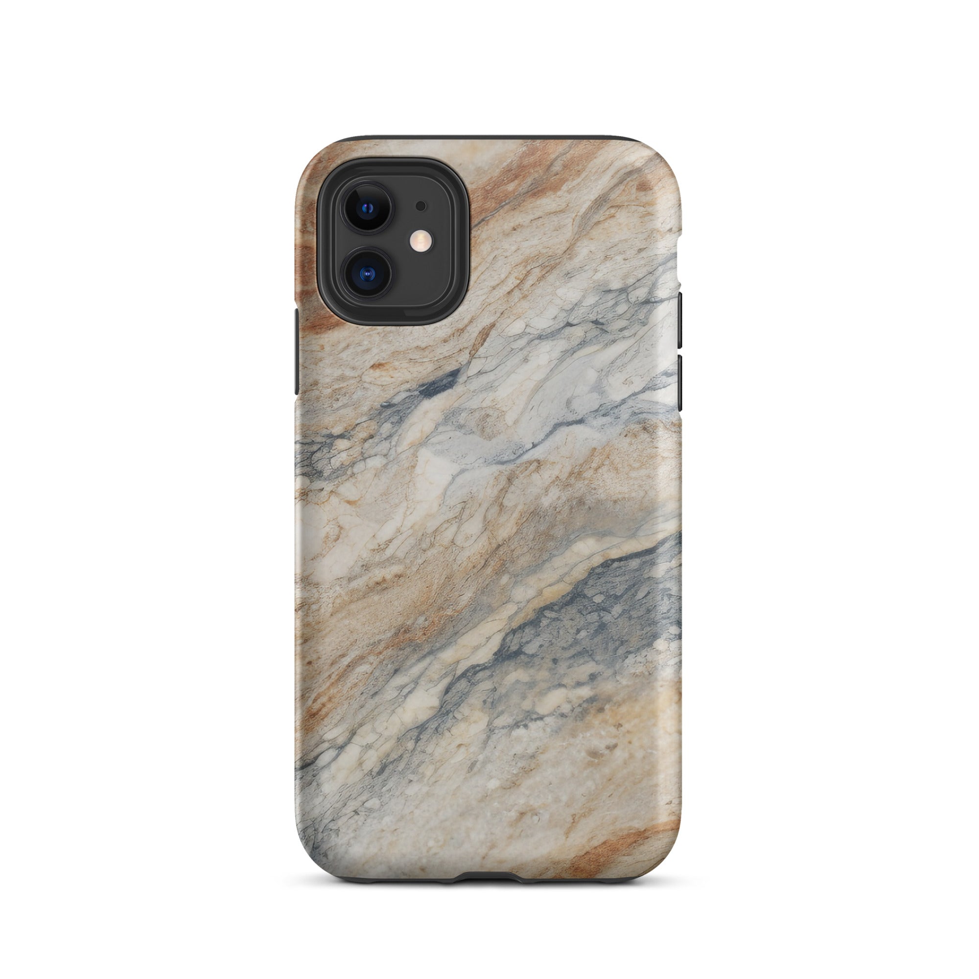 Creamy Granite iPhone Case by Visual Verse - Image 1