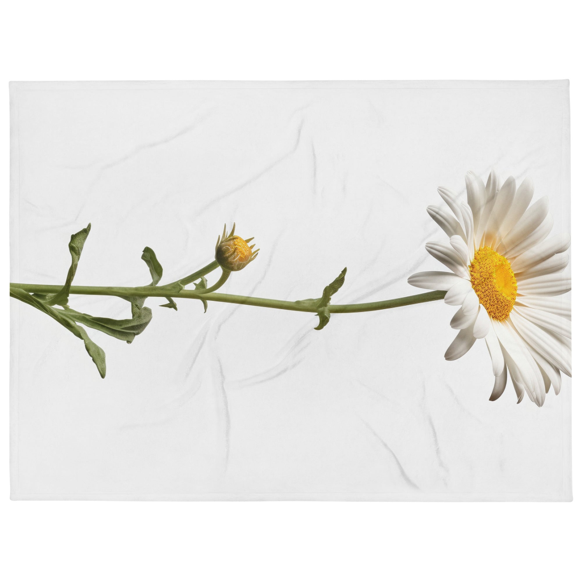 Daisy Flower Blanket by Visual Verse - Image 1