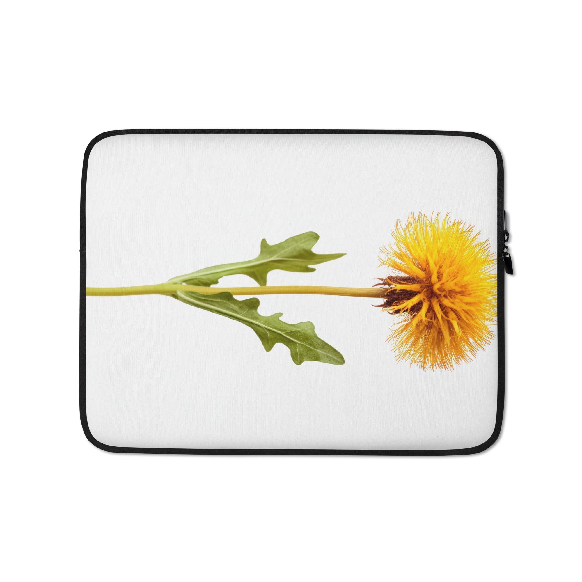 Dandelion Flower Laptop Sleeve by Visual Verse - Image 2