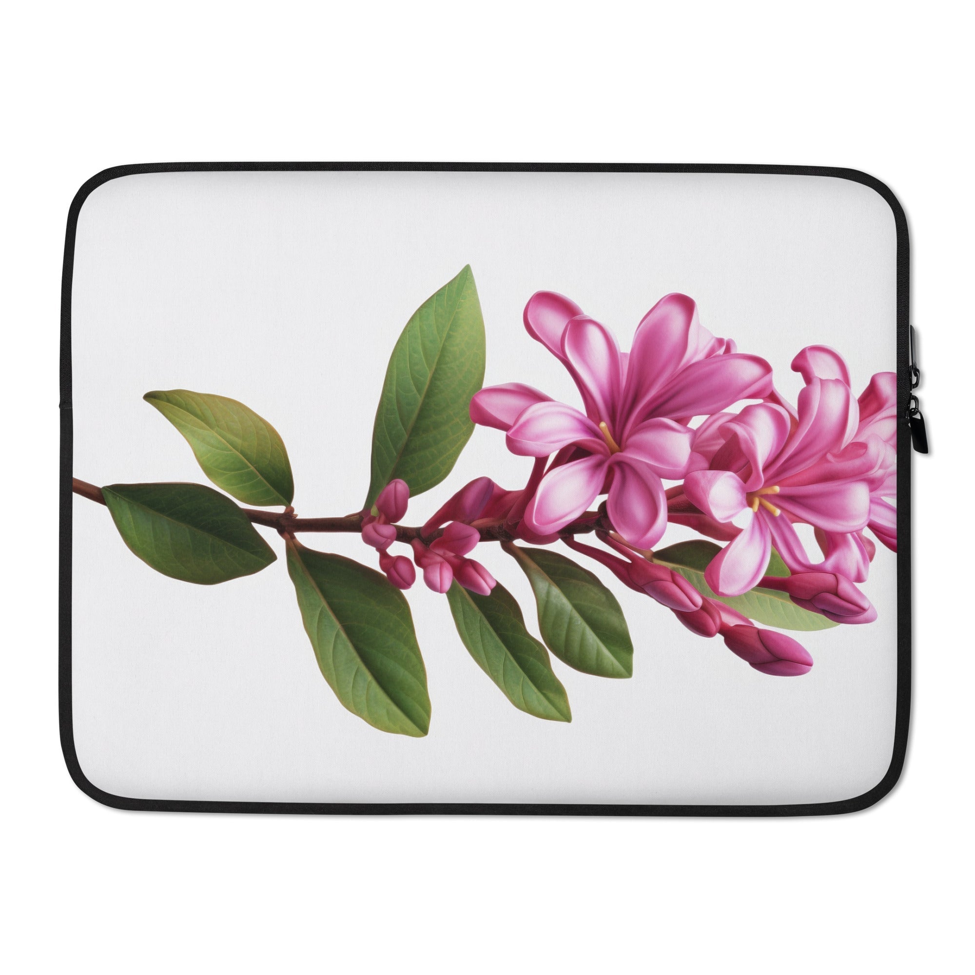 Daphne Flower Laptop Sleeve by Visual Verse - Image 1