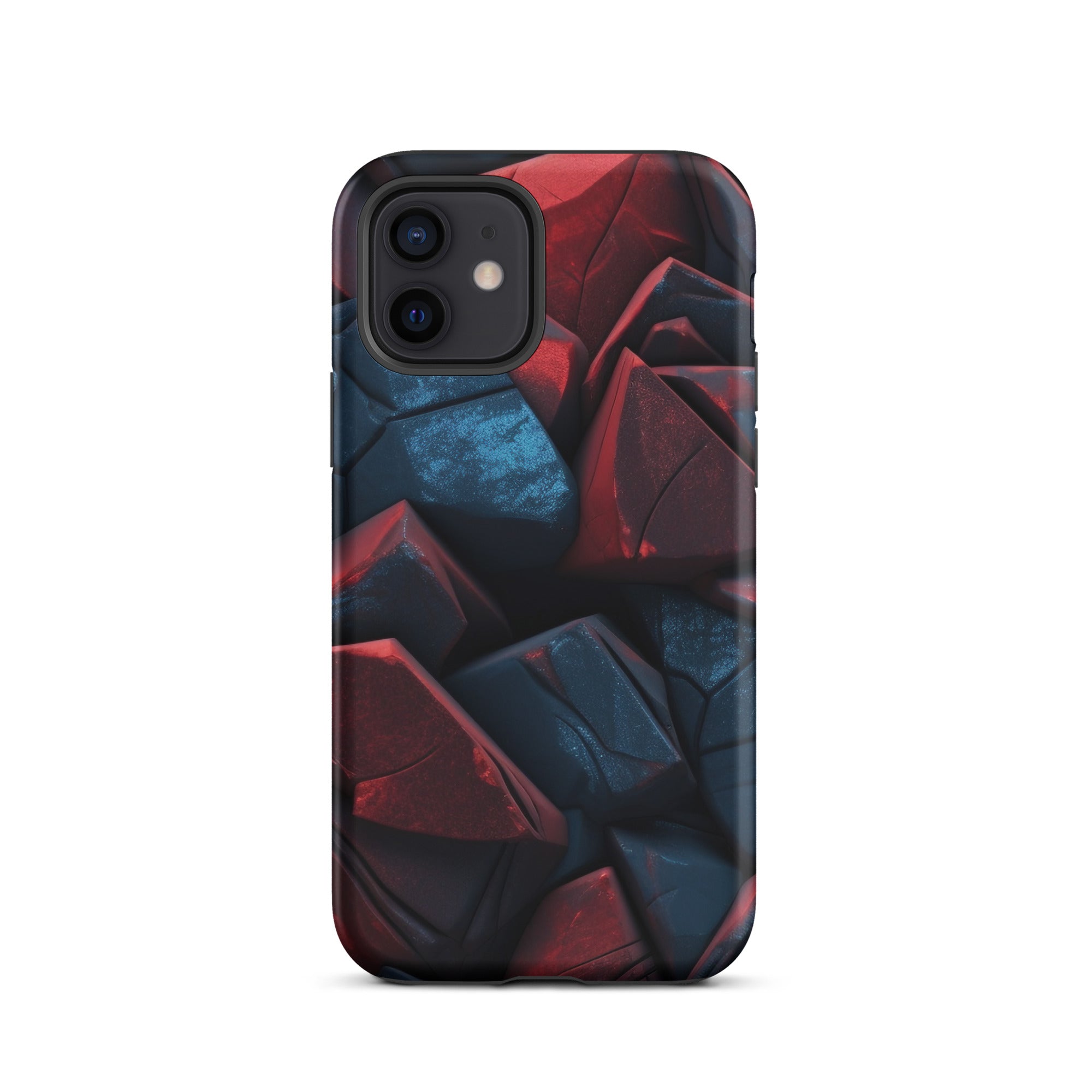 Dark Red Rocks iPhone Case by Visual Verse - Image 10