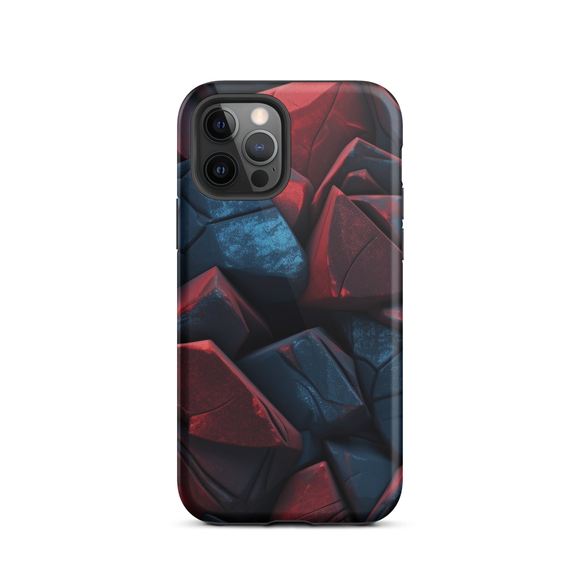 Dark Red Rocks iPhone Case by Visual Verse - Image 11