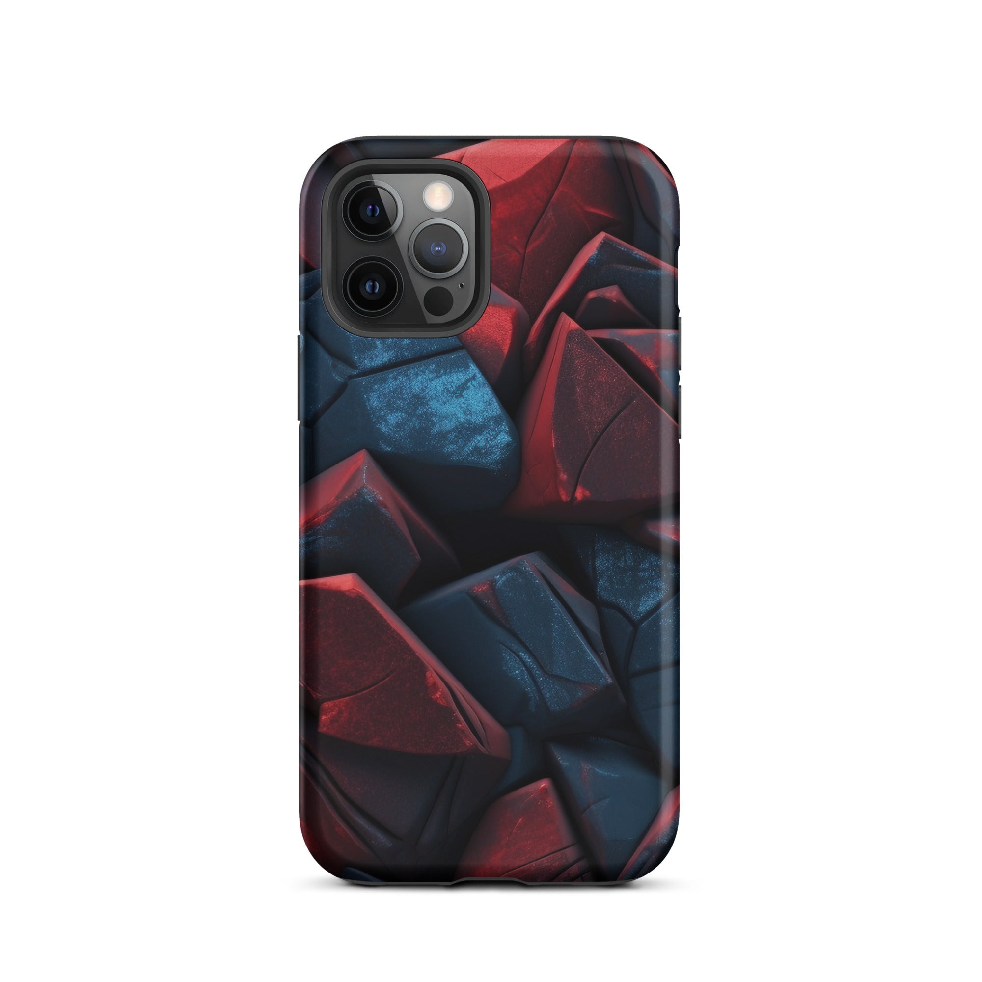 Dark Red Rocks iPhone Case by Visual Verse - Image 12