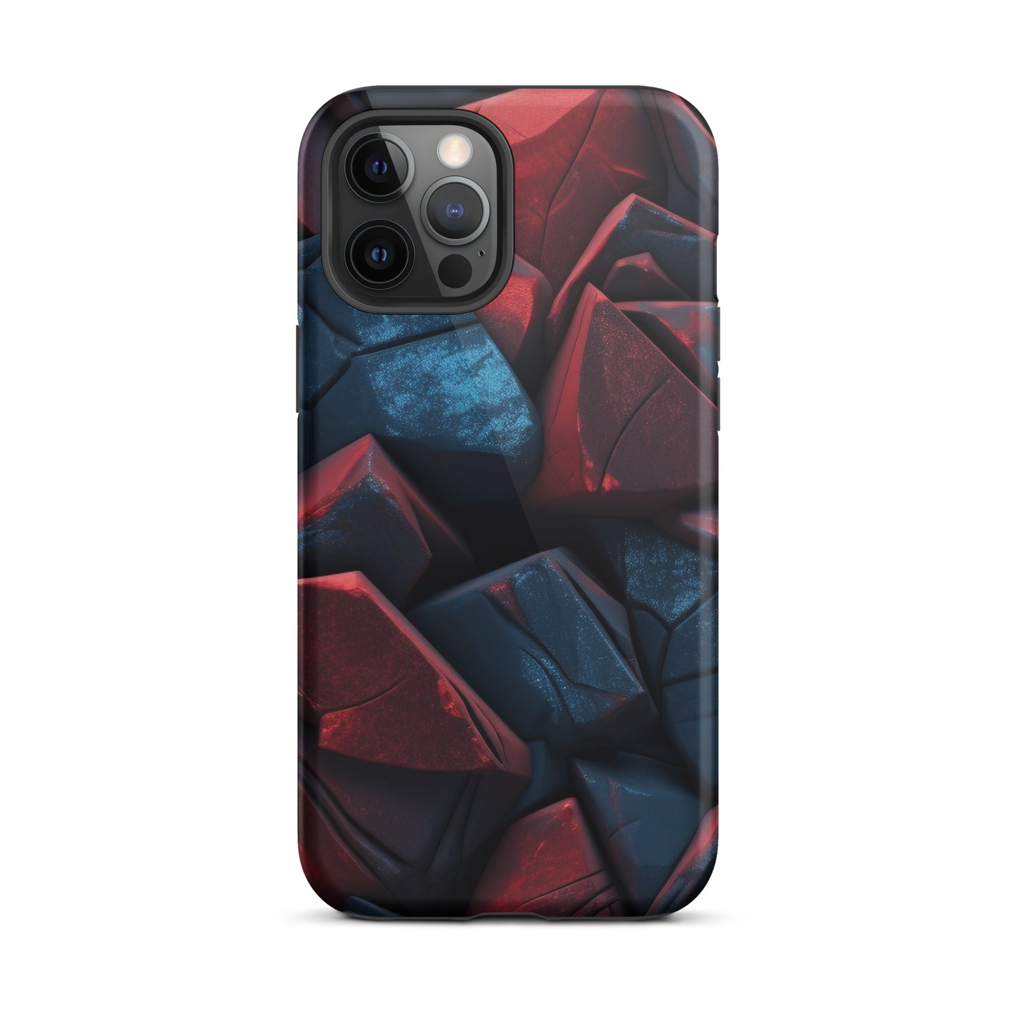 Dark Red Rocks iPhone Case by Visual Verse - Image 13