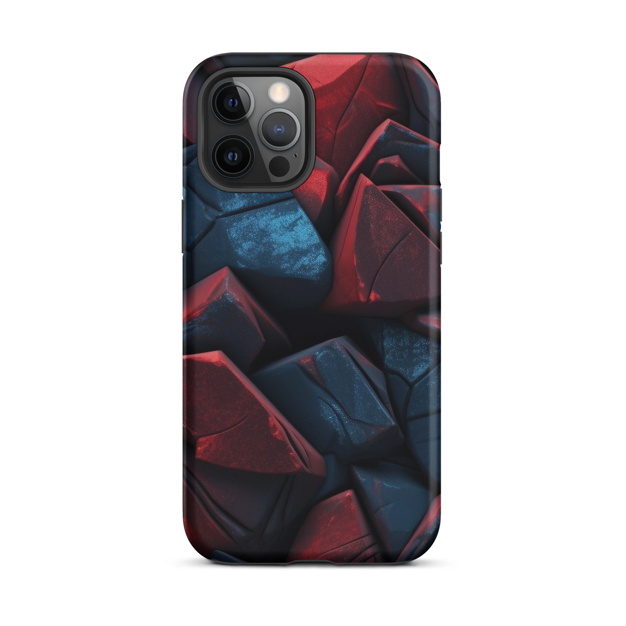 Dark Red Rocks iPhone Case by Visual Verse - Image 14