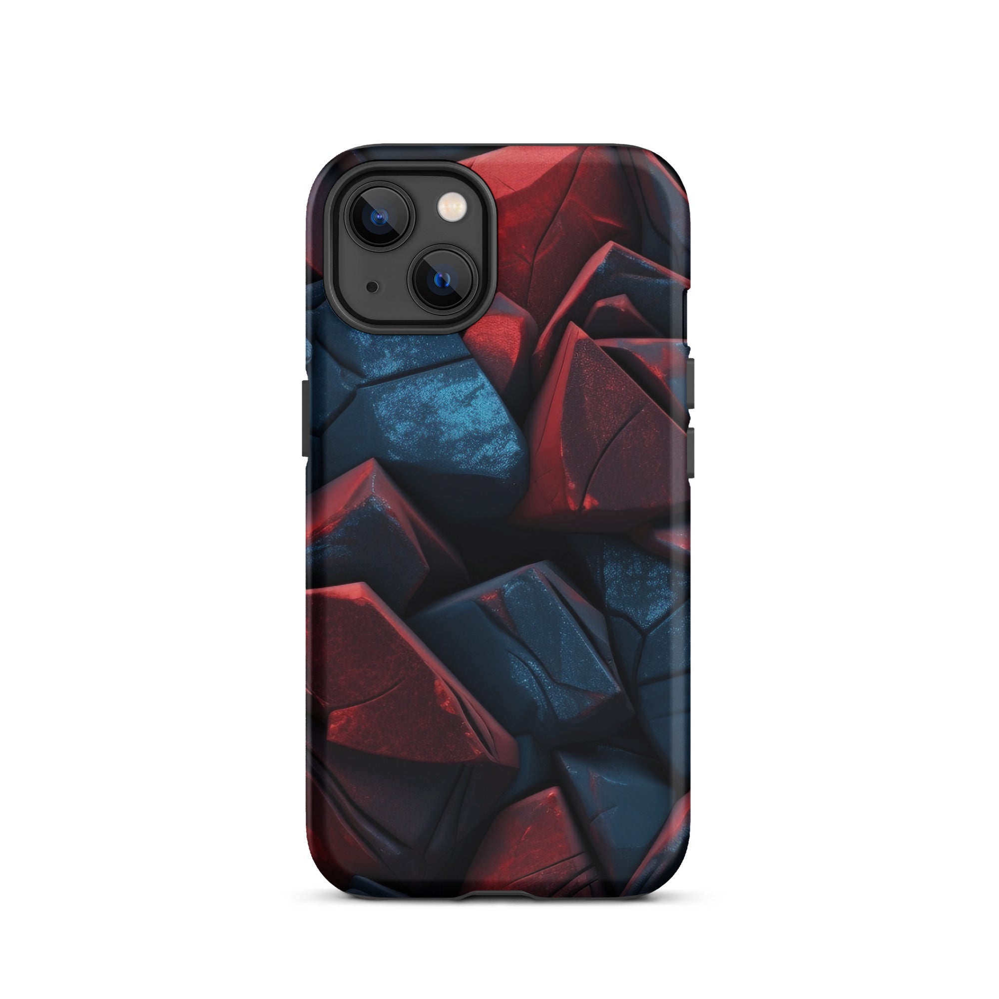 Dark Red Rocks iPhone Case by Visual Verse - Image 18