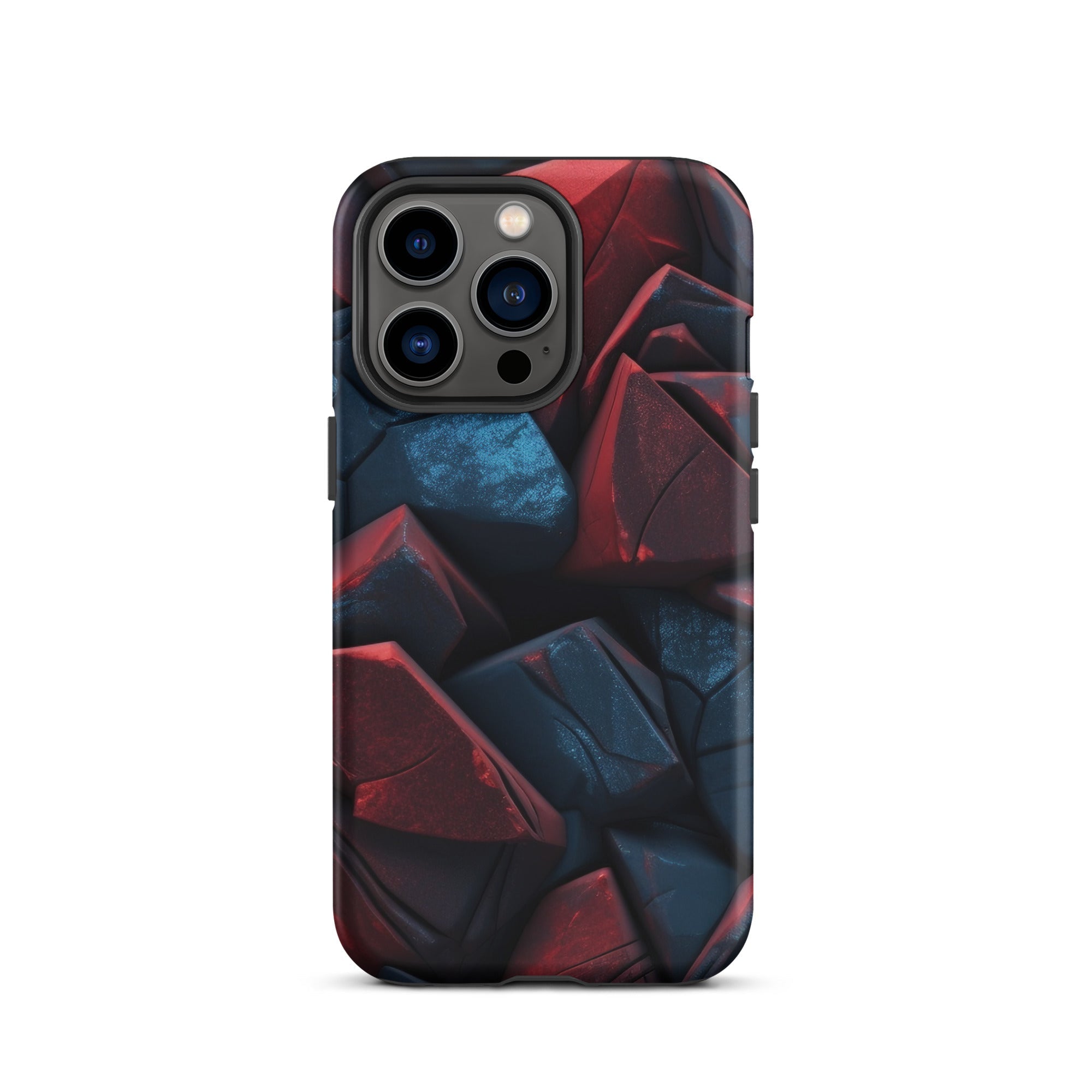 Dark Red Rocks iPhone Case by Visual Verse - Image 20