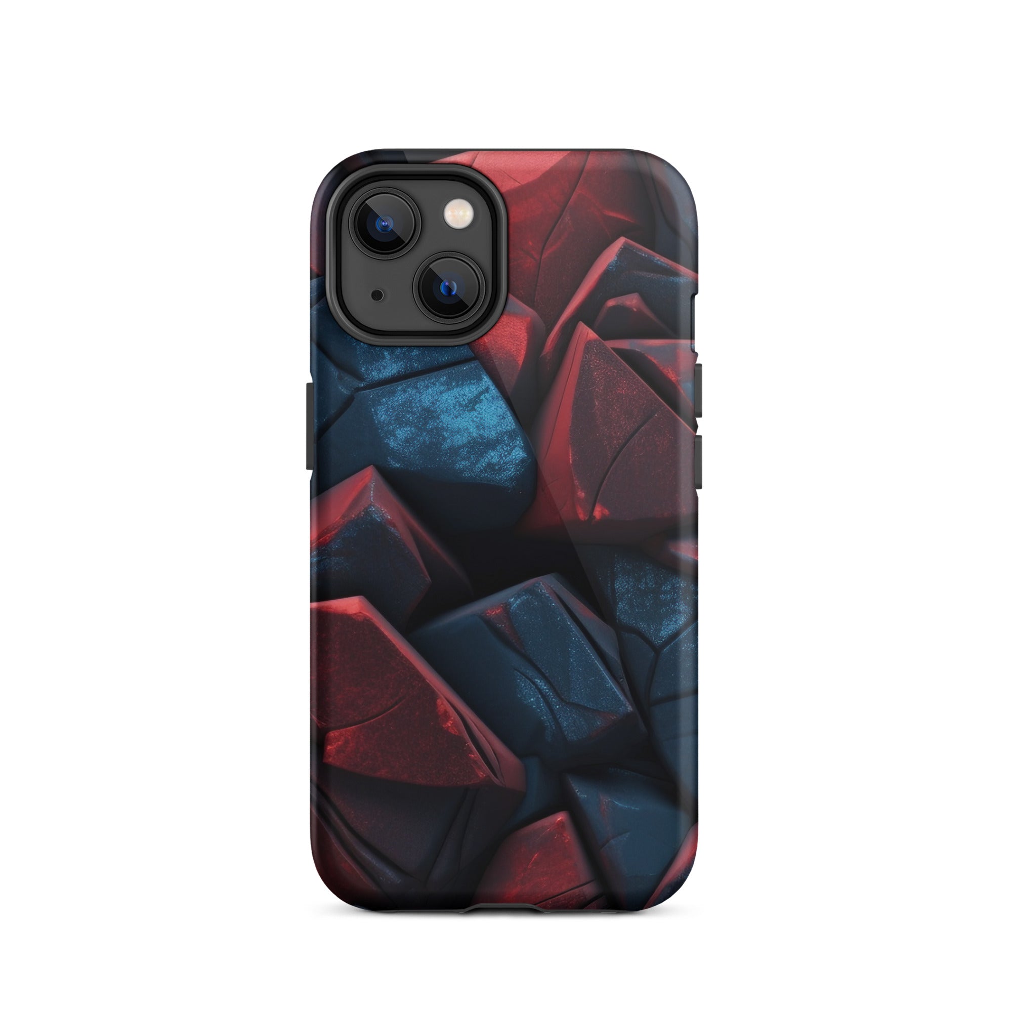 Dark Red Rocks iPhone Case by Visual Verse - Image 23