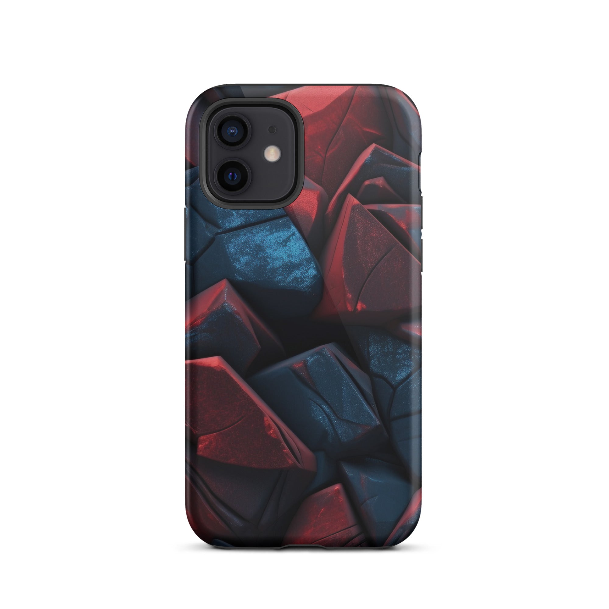 Dark Red Rocks iPhone Case by Visual Verse - Image 9