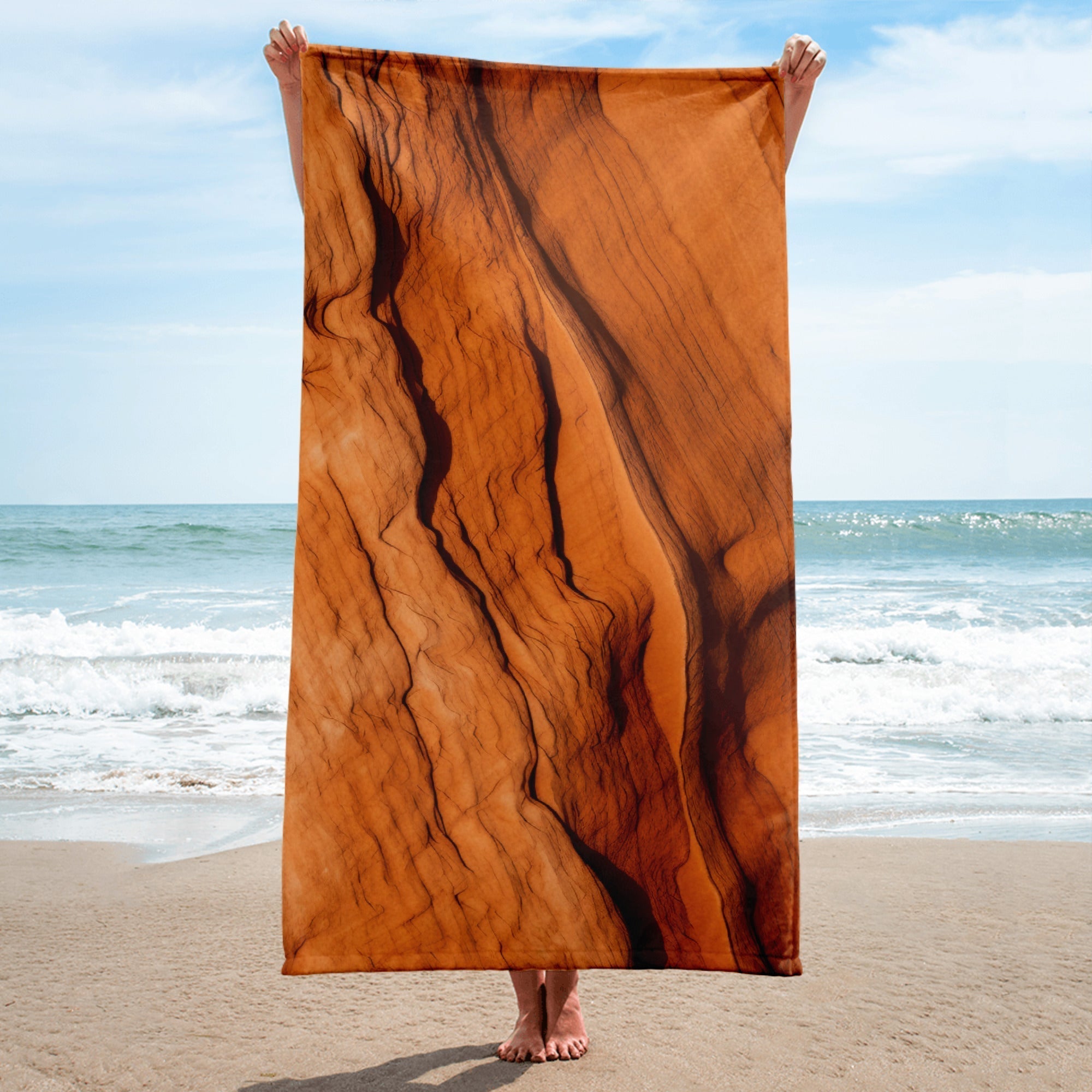 Desert Dream Beach Towel by Visual Verse - Image 1