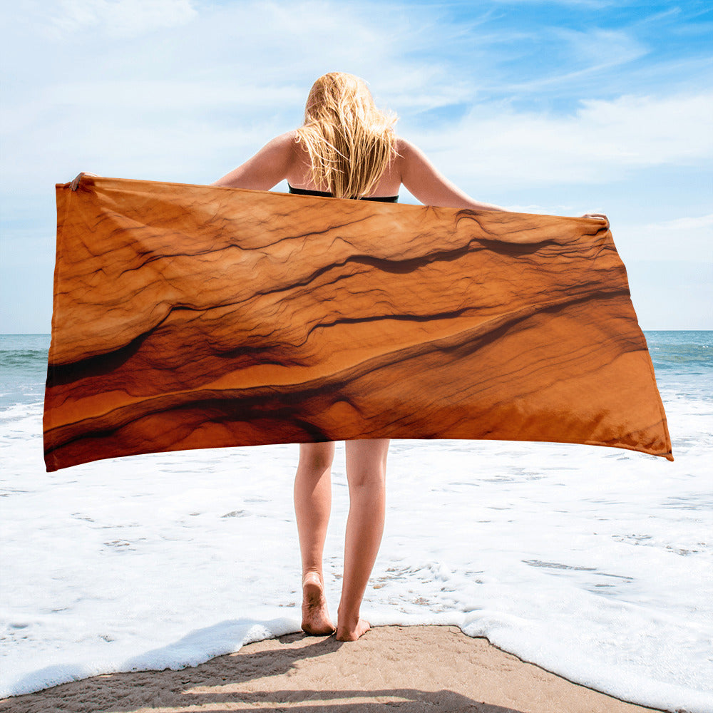 Desert Dream Beach Towel by Visual Verse - Image 2