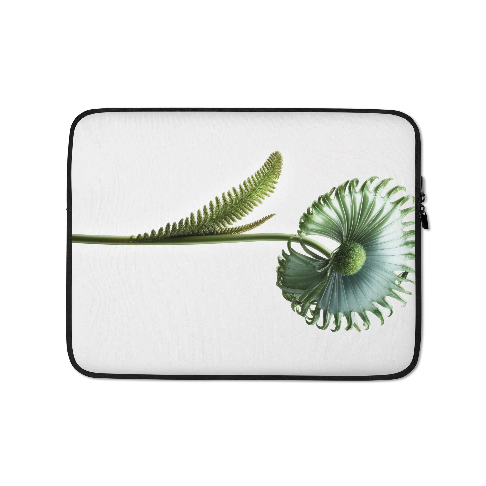 Dicksonia Flower Laptop Sleeve by Visual Verse - Image 2